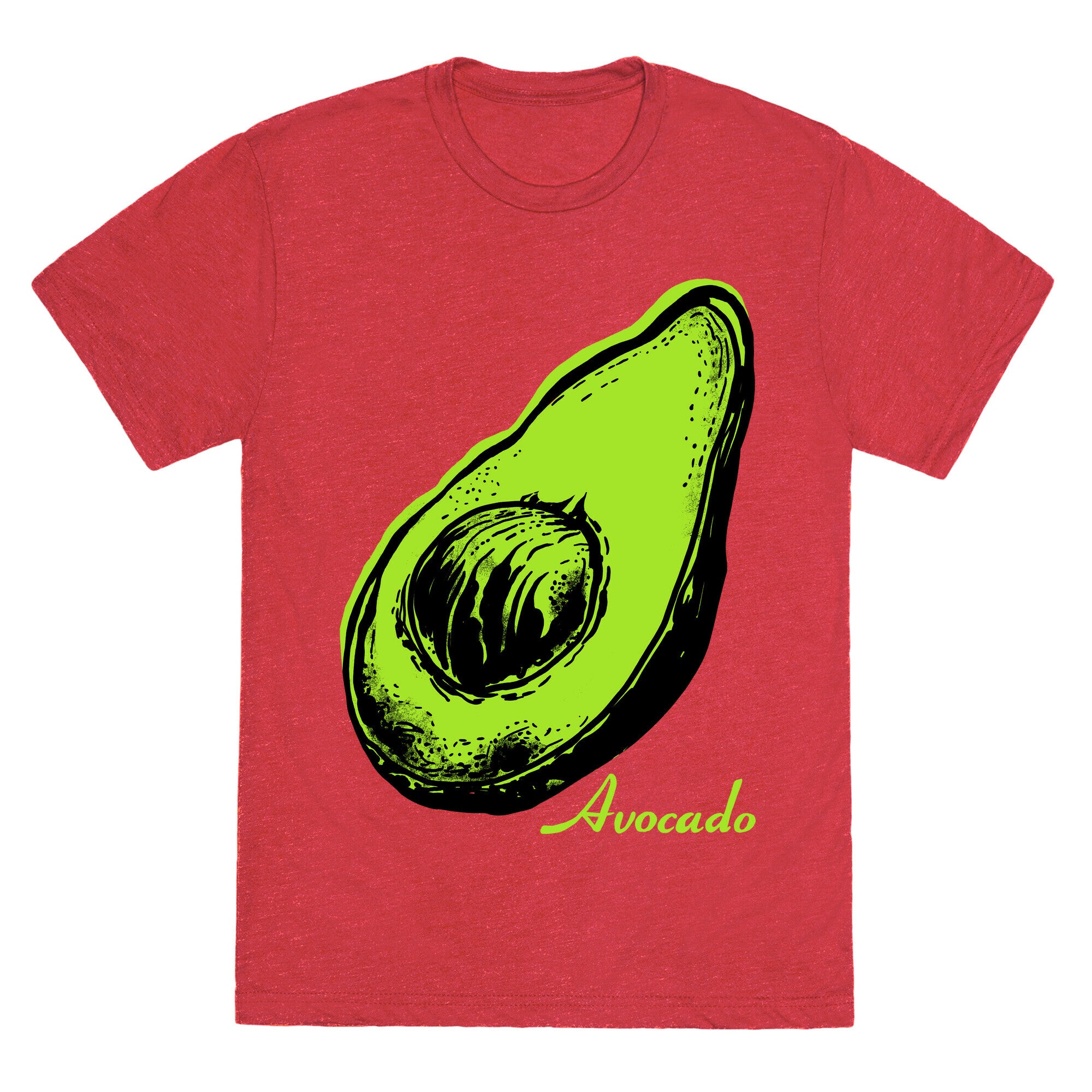 Pop Art Avocado Unisex Triblend Tee