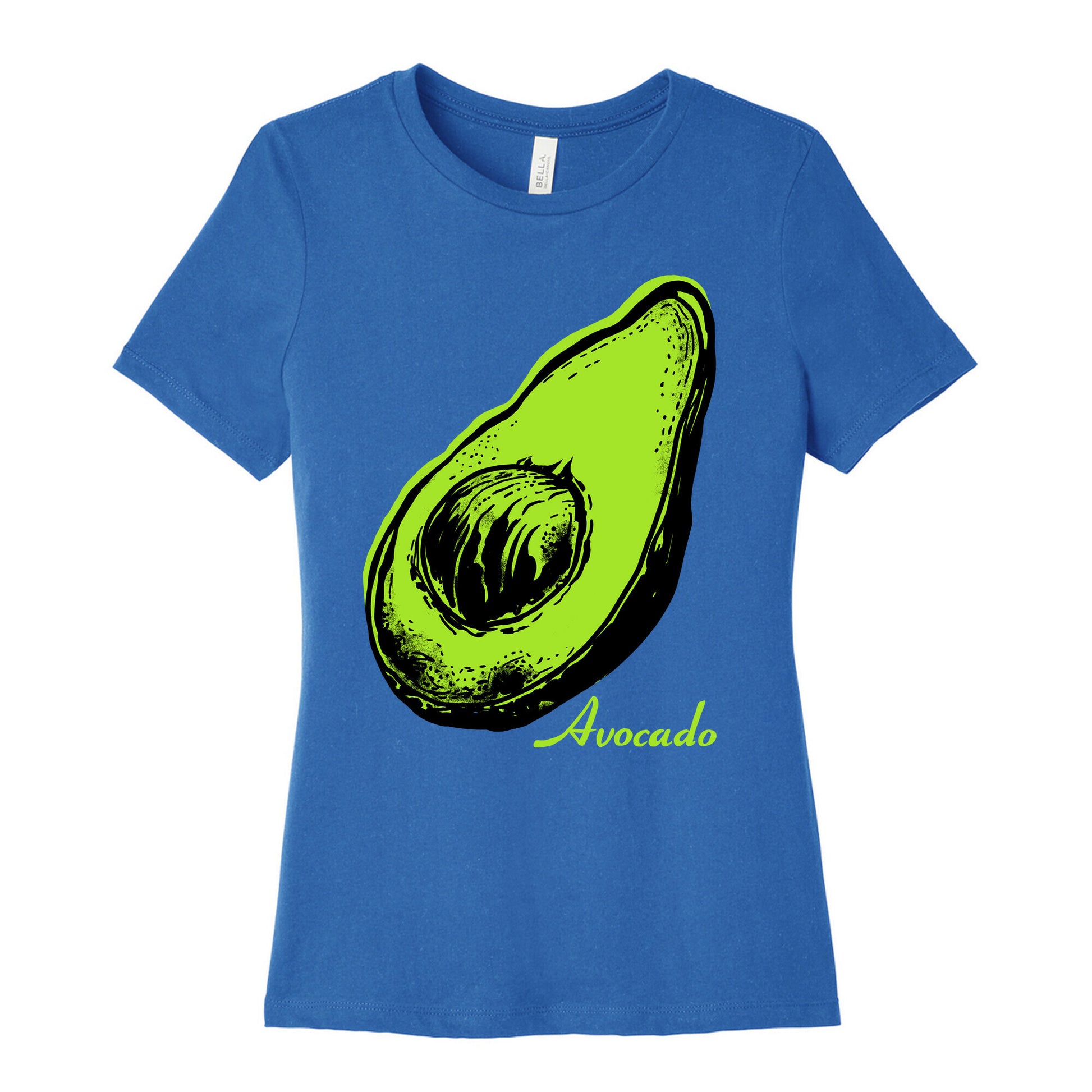 Pop Art Avocado Women's Cotton Tee