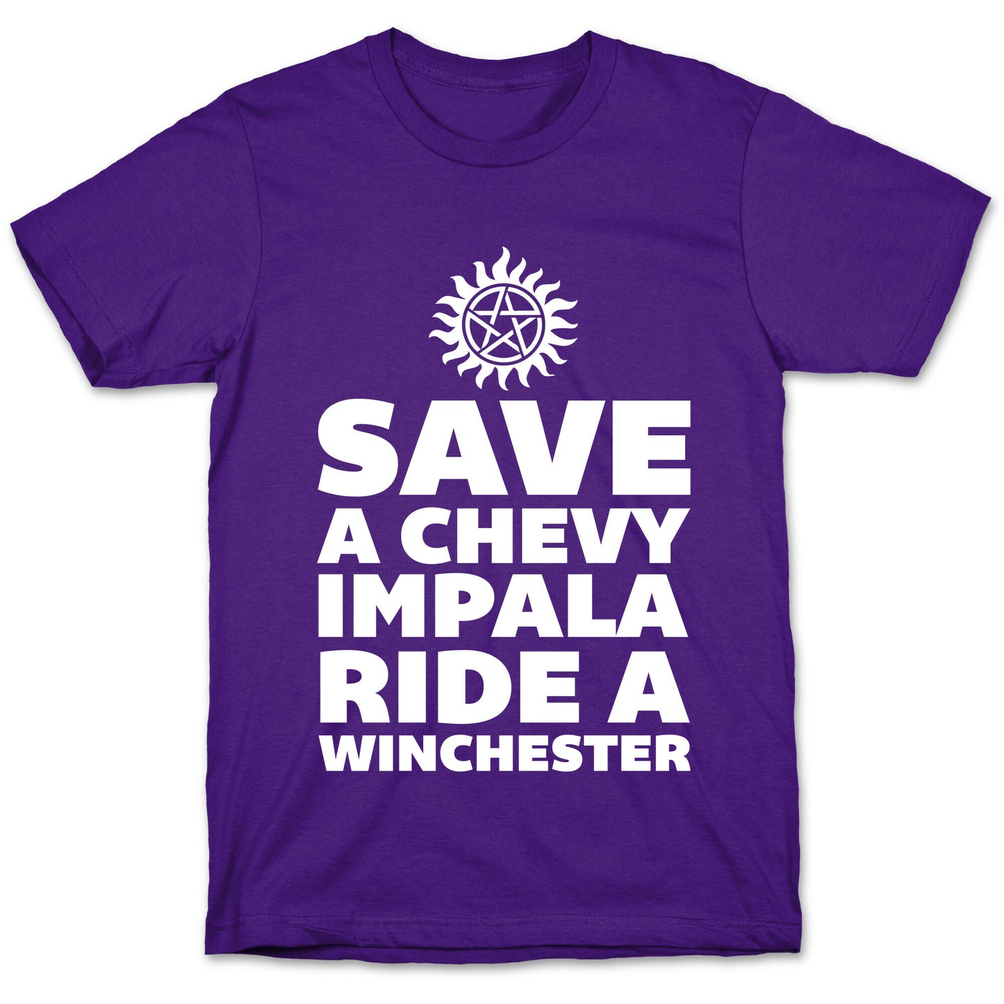 Save a Chevy Impala, Ride a Winchester T-Shirt