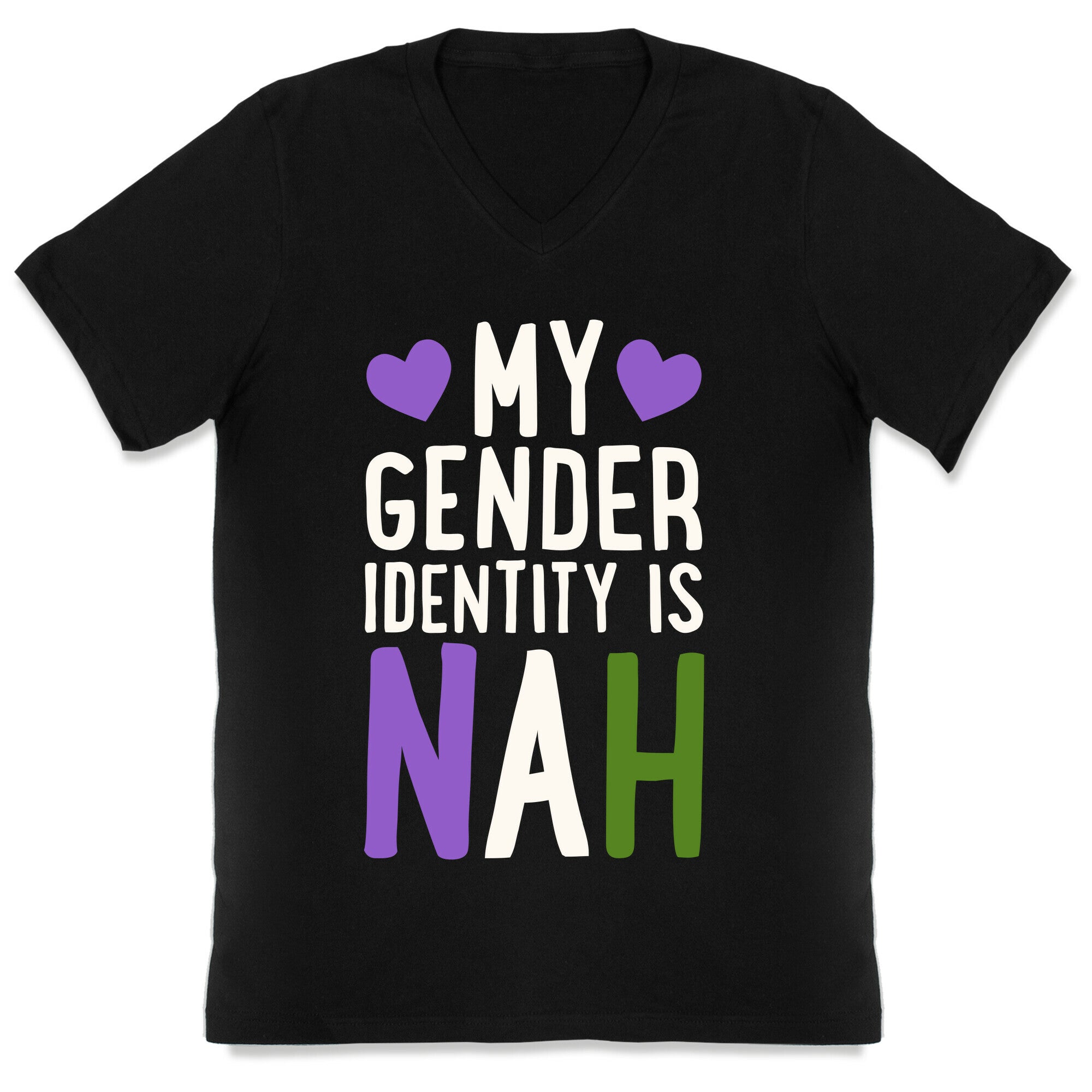 My Gender Identity Is Nah V-Neck