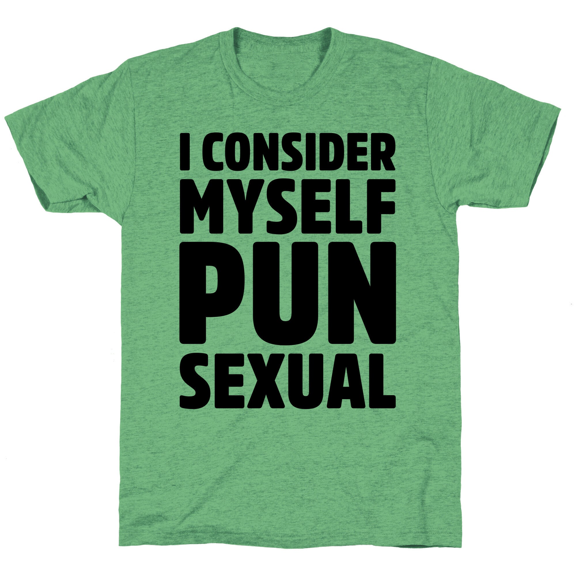 I Consider Myself PUN-Sexual Unisex Triblend Tee