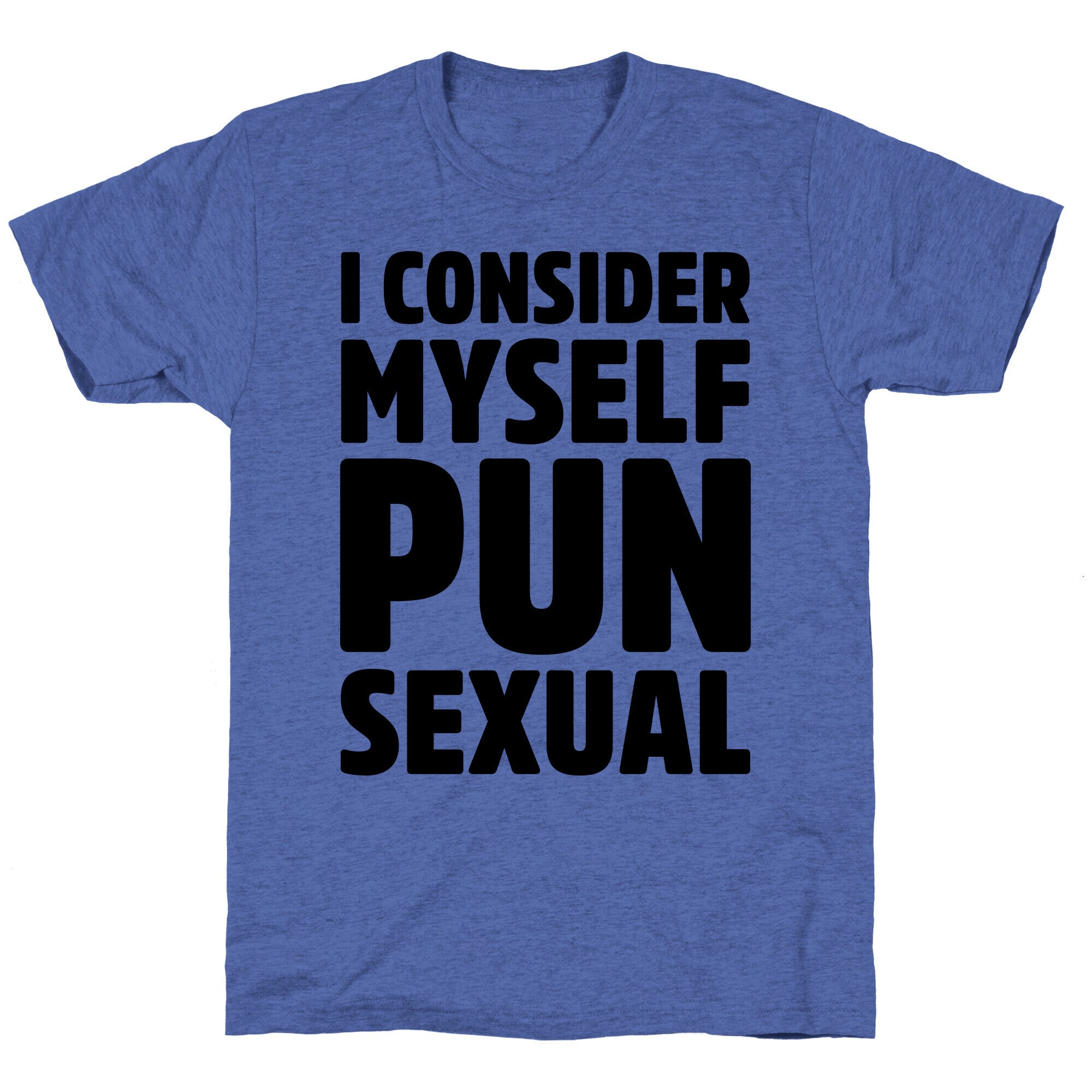I Consider Myself PUN-Sexual Unisex Triblend Tee