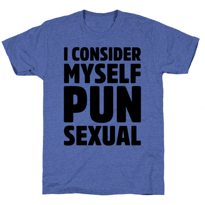 I Consider Myself PUN-Sexual Unisex Triblend Tee