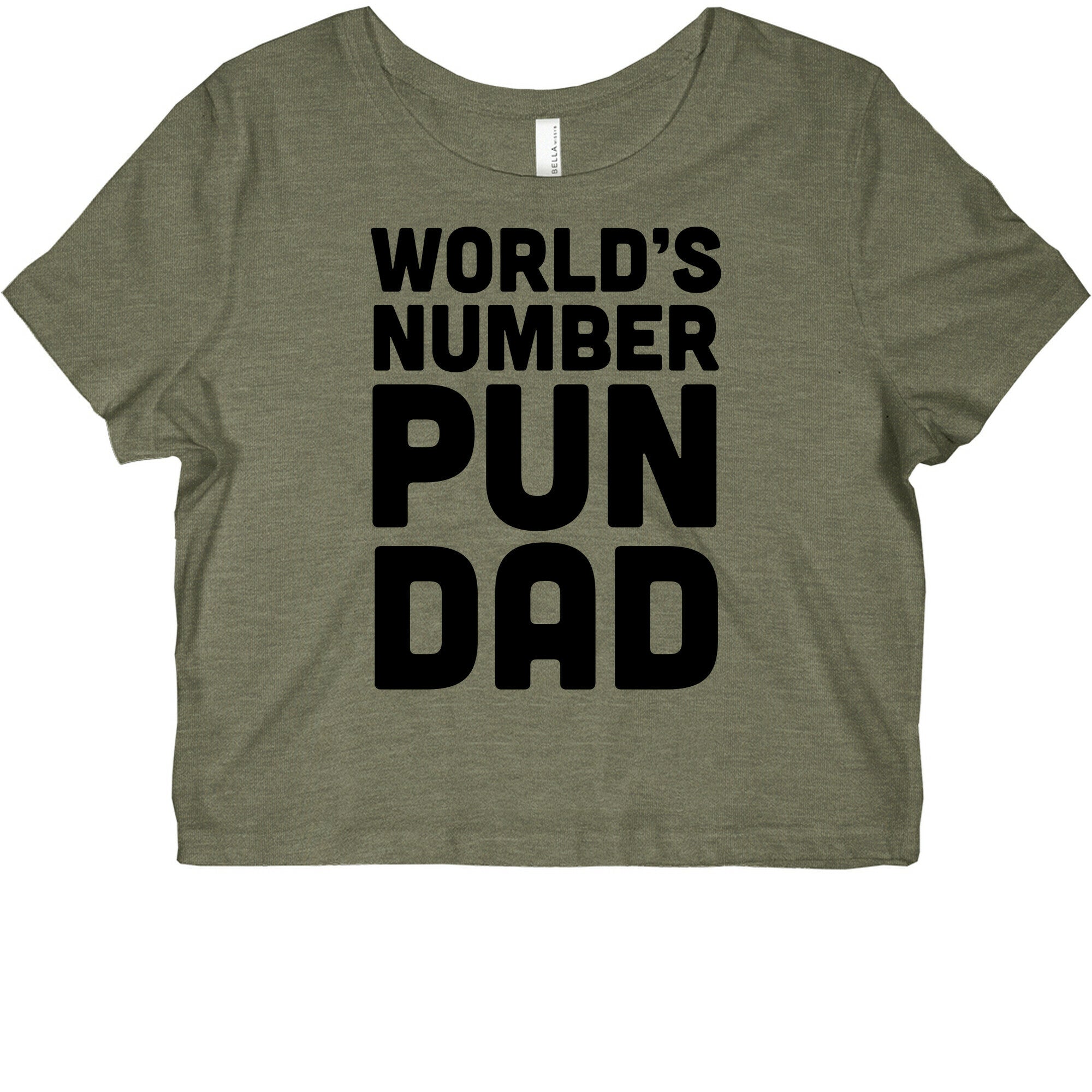 World's Number Pun Dad Graphic Baby Tee