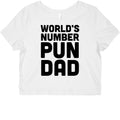 World's Number Pun Dad Graphic Baby Tee