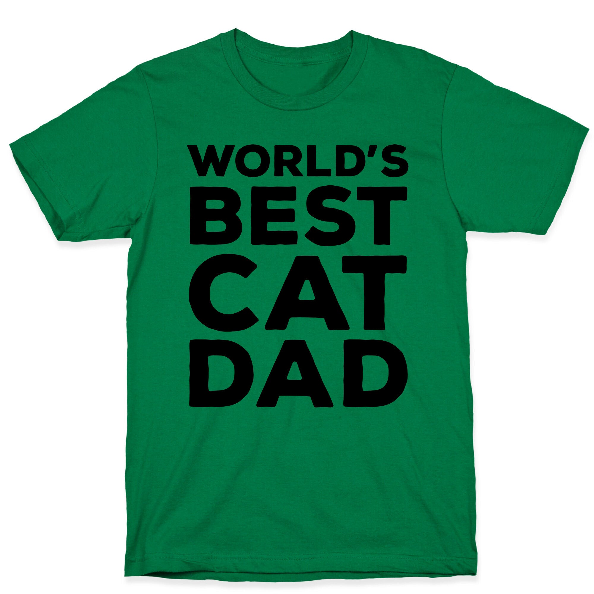 World's Best Cat Dad T-Shirt