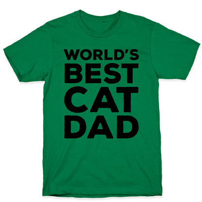 World's Best Cat Dad T-Shirt