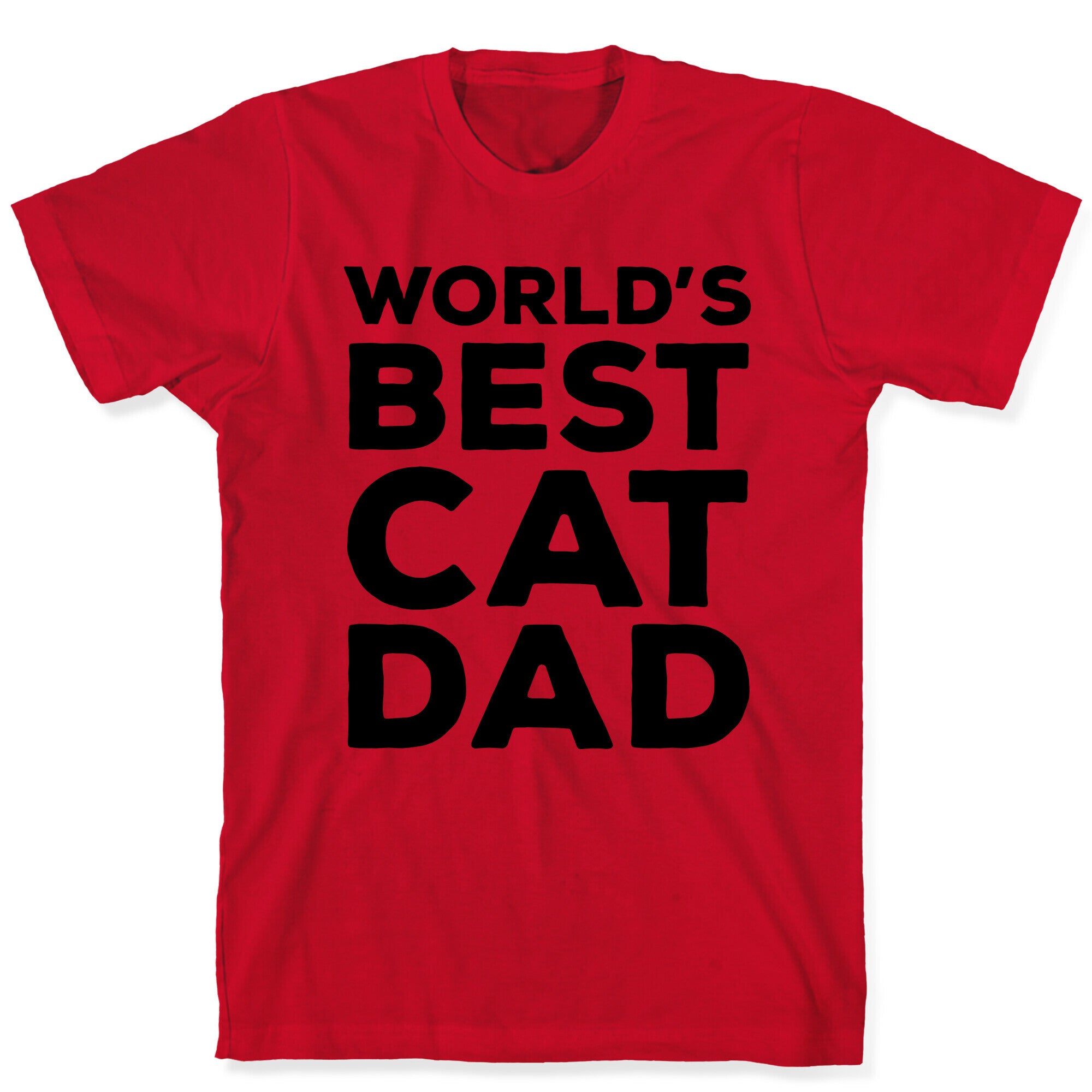 World's Best Cat Dad T-Shirt