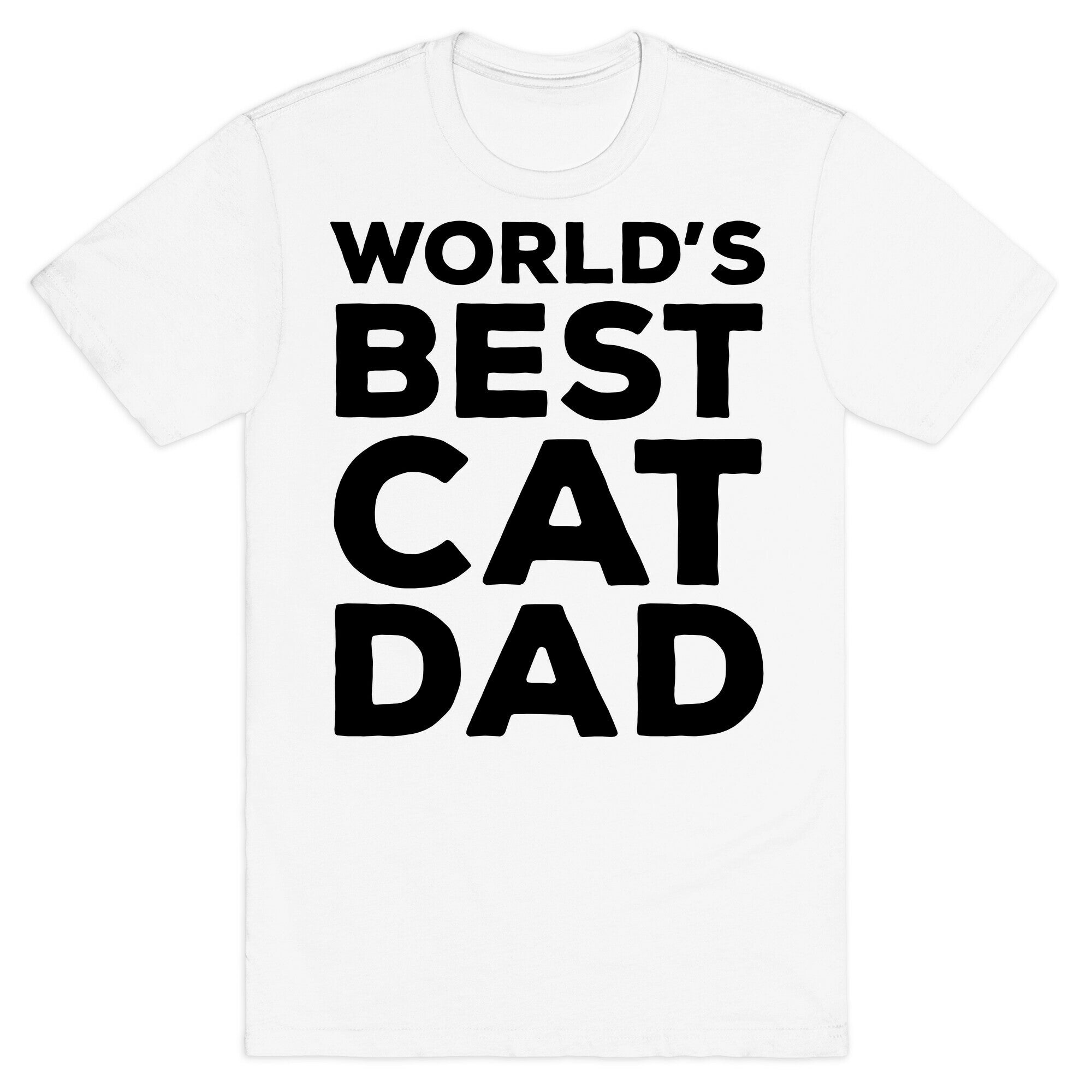 World's Best Cat Dad T-Shirt