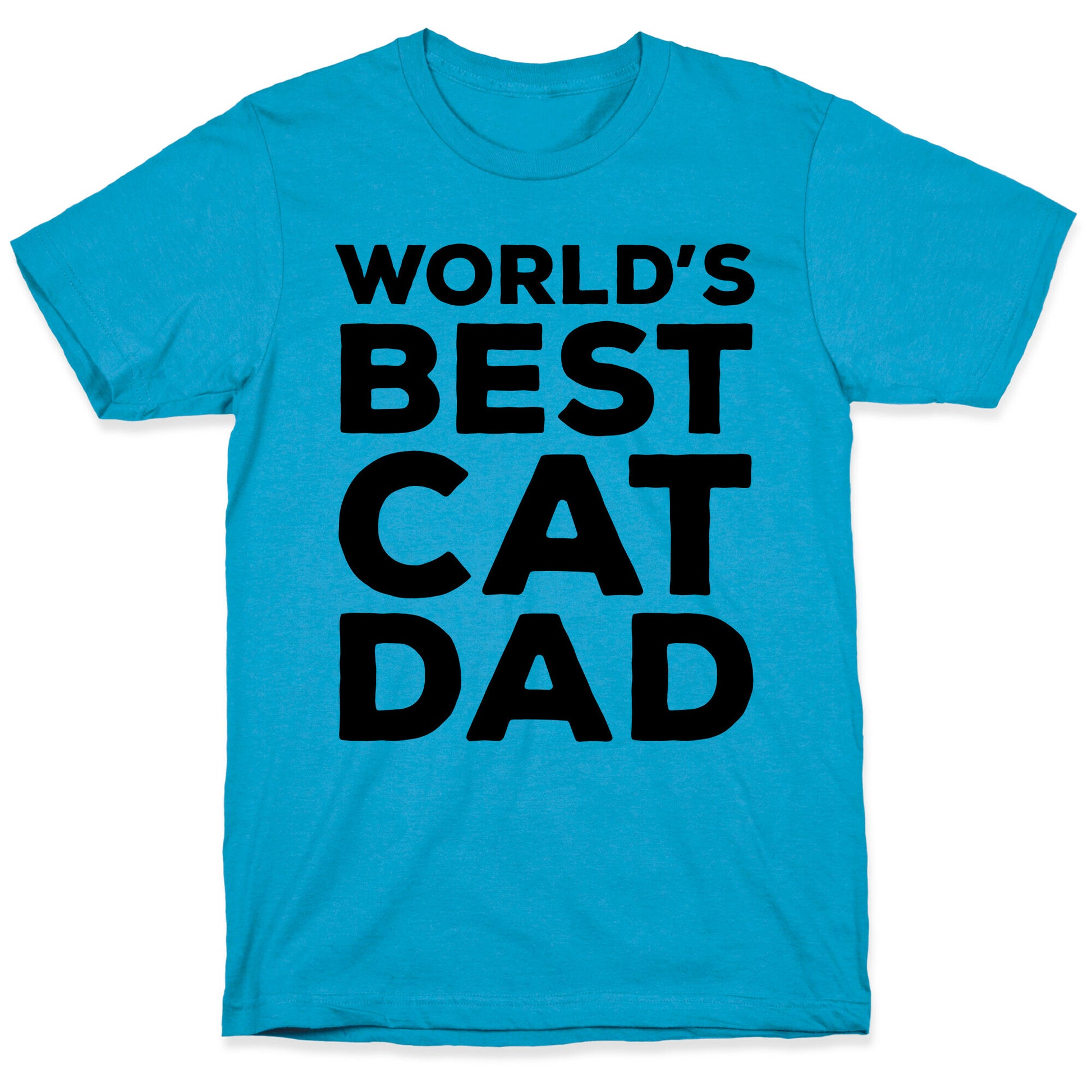 World's Best Cat Dad Unisex Triblend Tee