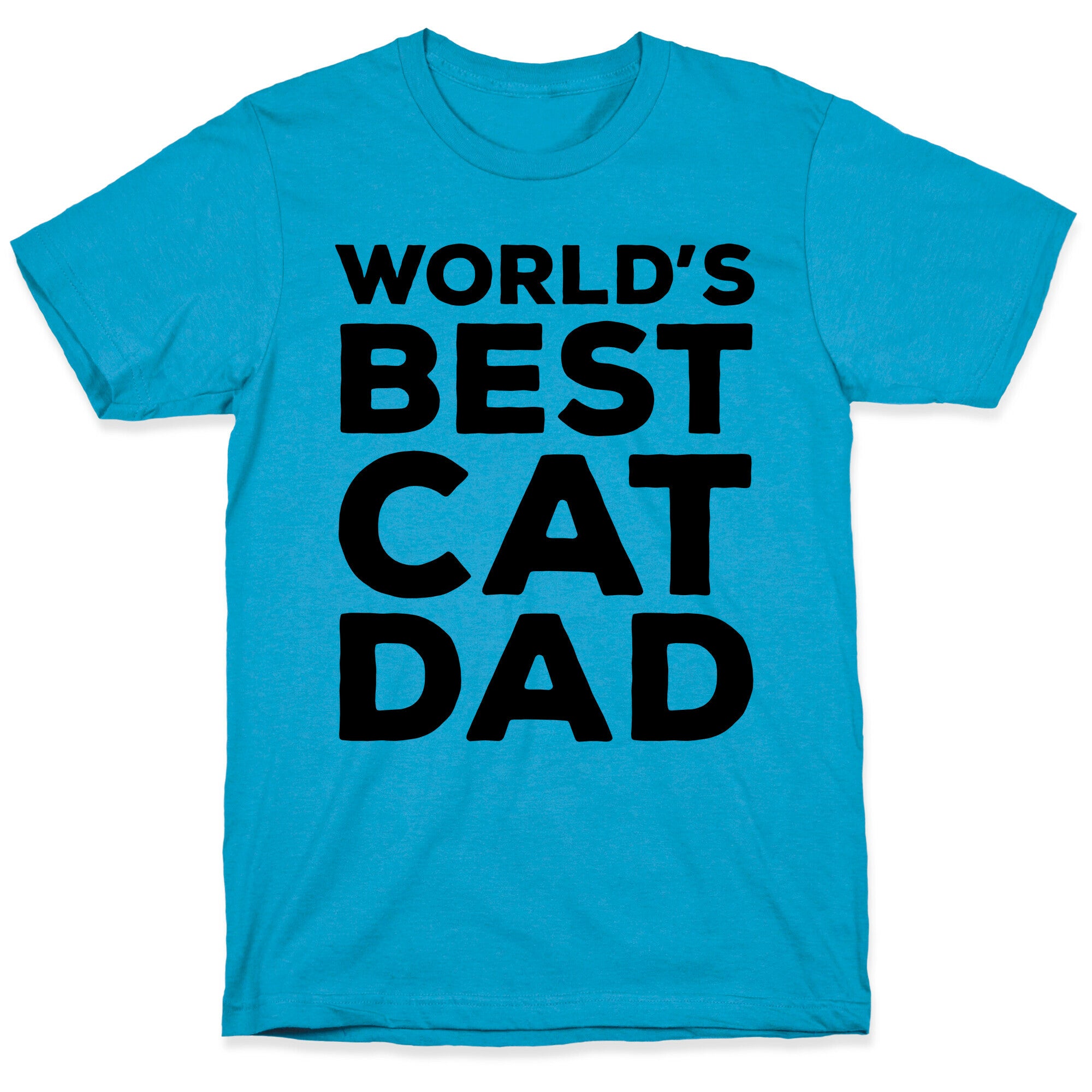 World's Best Cat Dad Unisex Triblend Tee