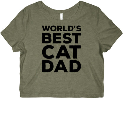 World's Best Cat Dad Graphic Baby Tee