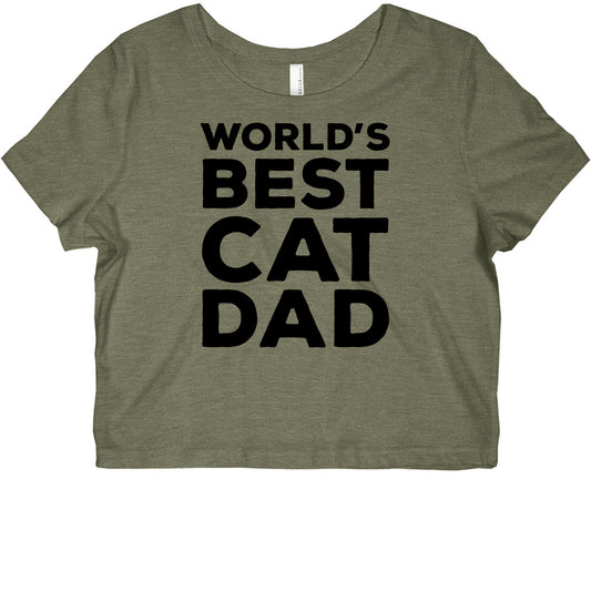World's Best Cat Dad Graphic Baby Tee