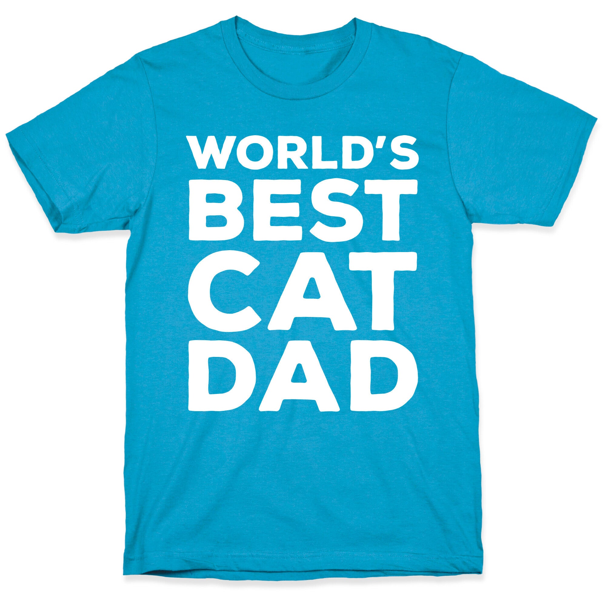 World's Best Cat Dad Unisex Triblend Tee