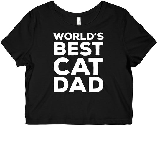 World's Best Cat Dad Graphic Baby Tee