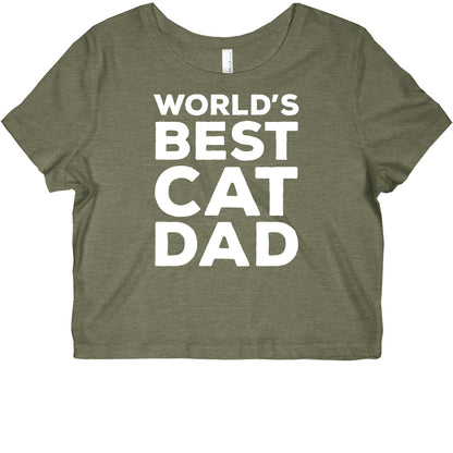 World's Best Cat Dad Graphic Baby Tee
