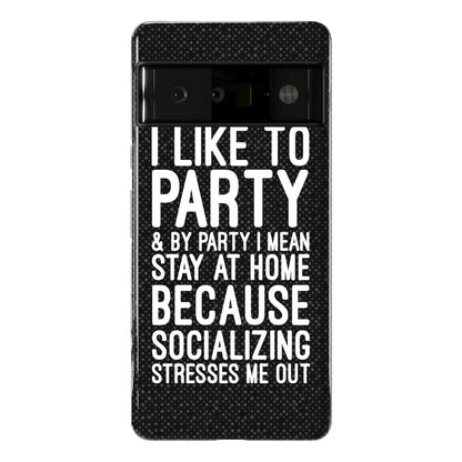 Socializing Stresses Me Out Phone Case