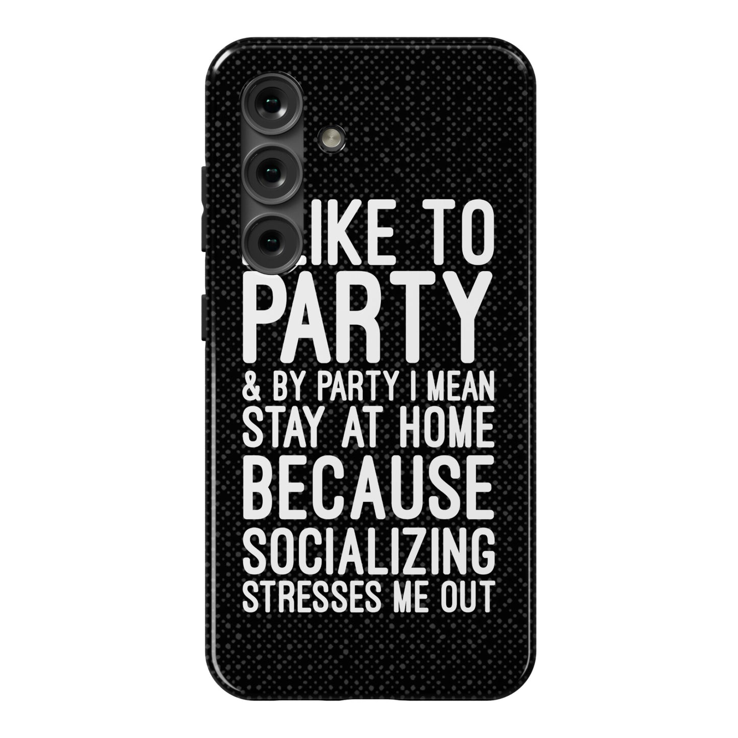 Socializing Stresses Me Out Phone Case