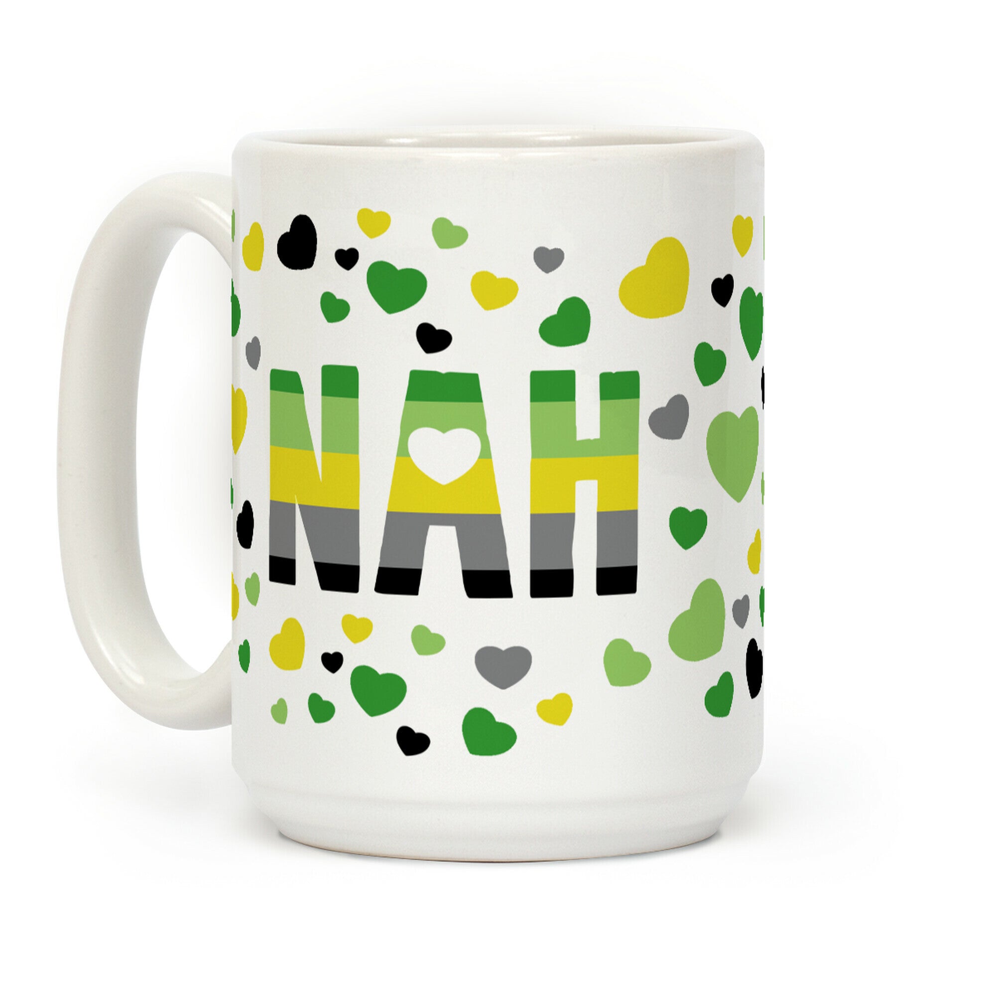NAH- Aromantic Pride Coffee Mug