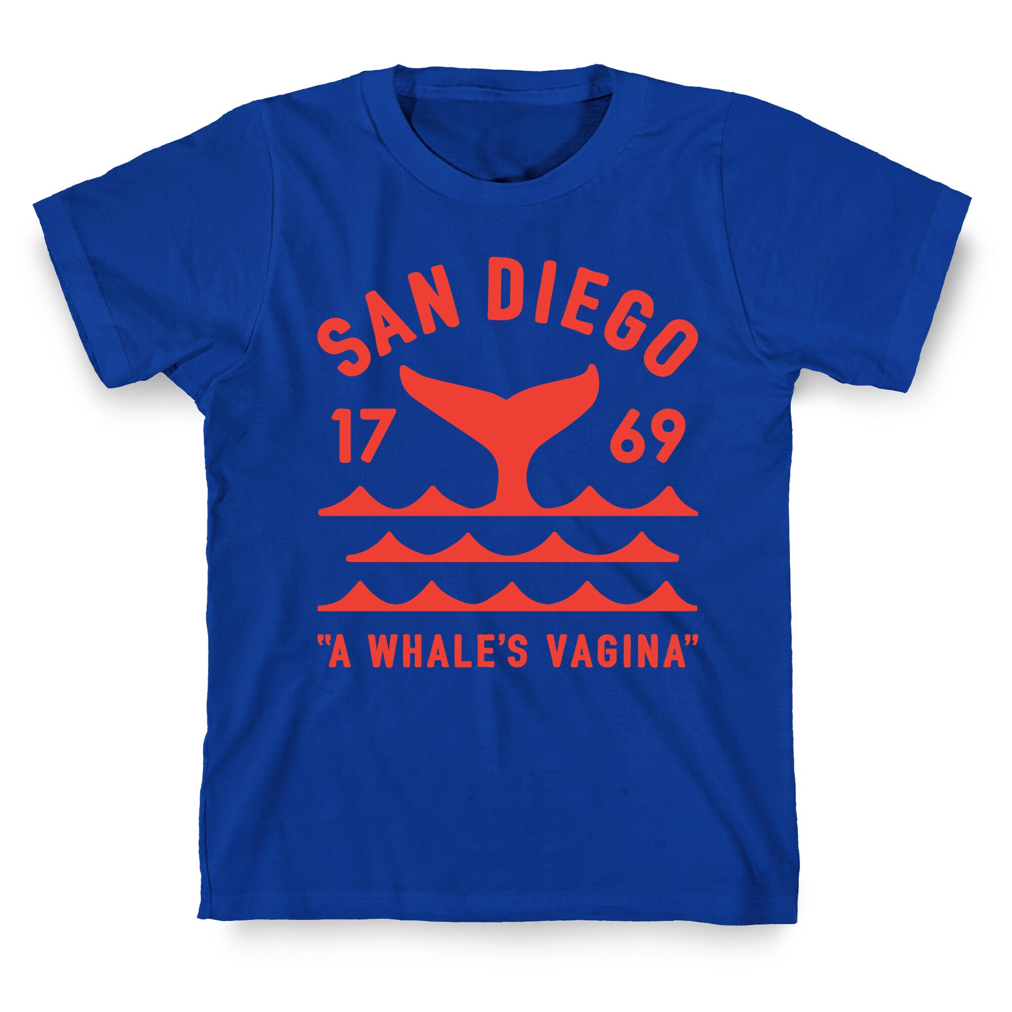 San Diego A Whale's Vagina T-Shirt