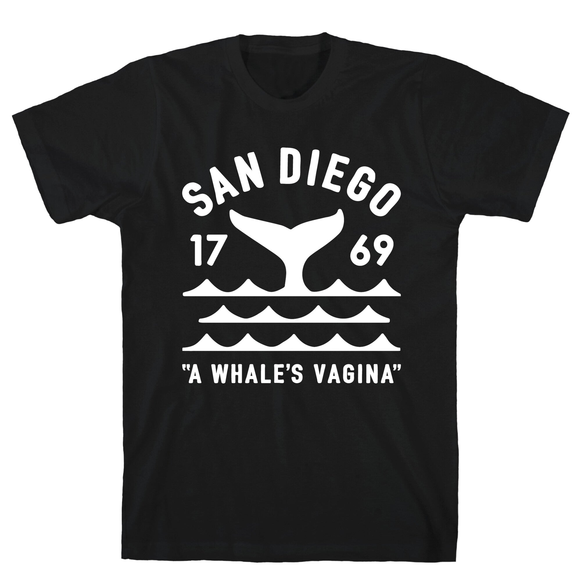 San Diego A Whale's Vagina T-Shirt