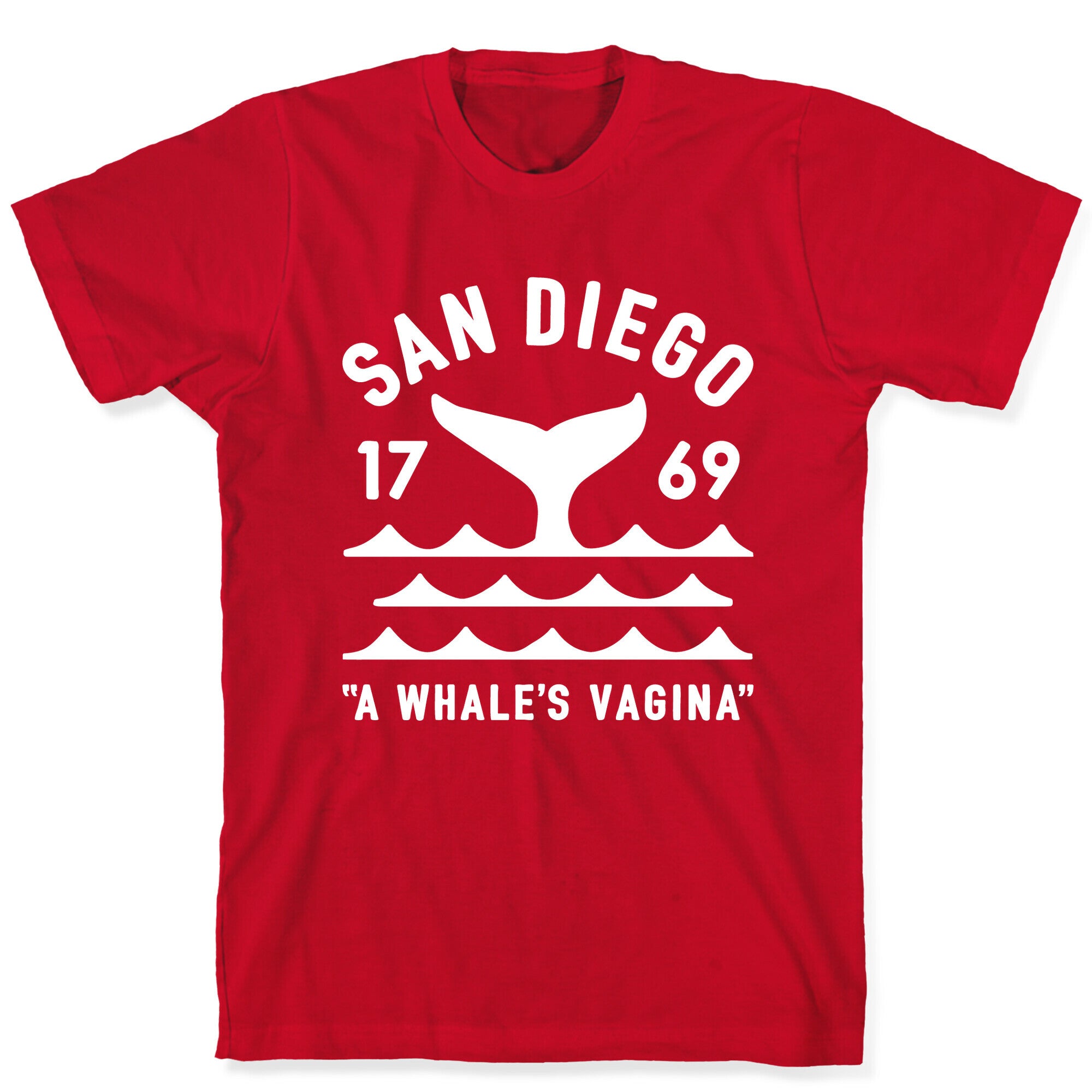 San Diego A Whale's Vagina T-Shirt