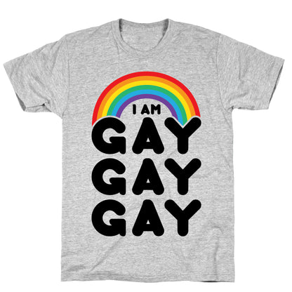 I Am Gay Gay Gay T-Shirt