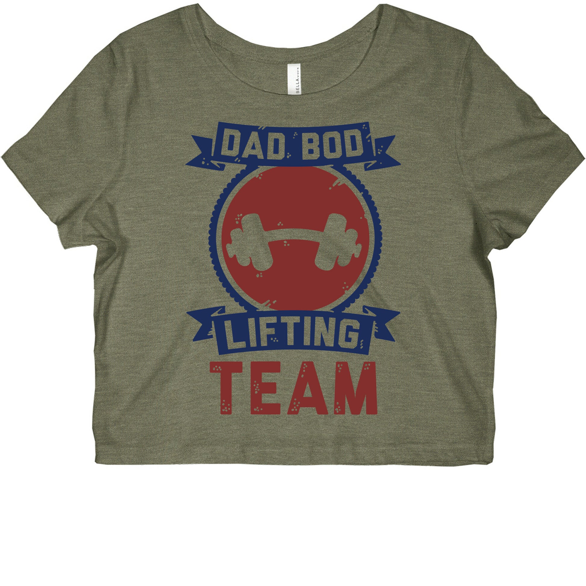 Dad Bod Lifting Team Graphic Baby Tee