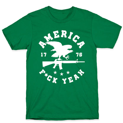 America F*ck Yeah Eagle T-Shirt