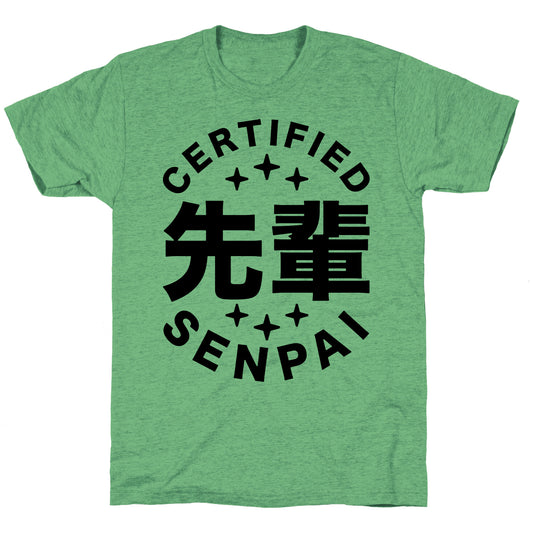 Certified Senpai Unisex Triblend Tee