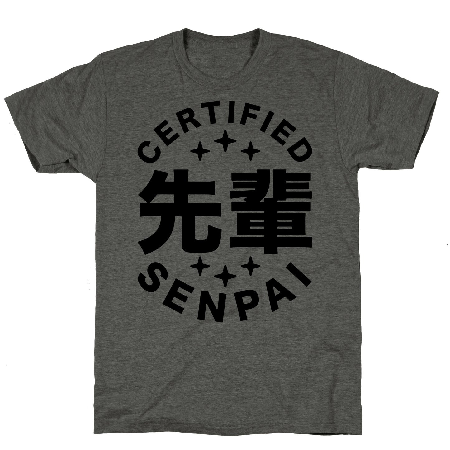 Certified Senpai Unisex Triblend Tee