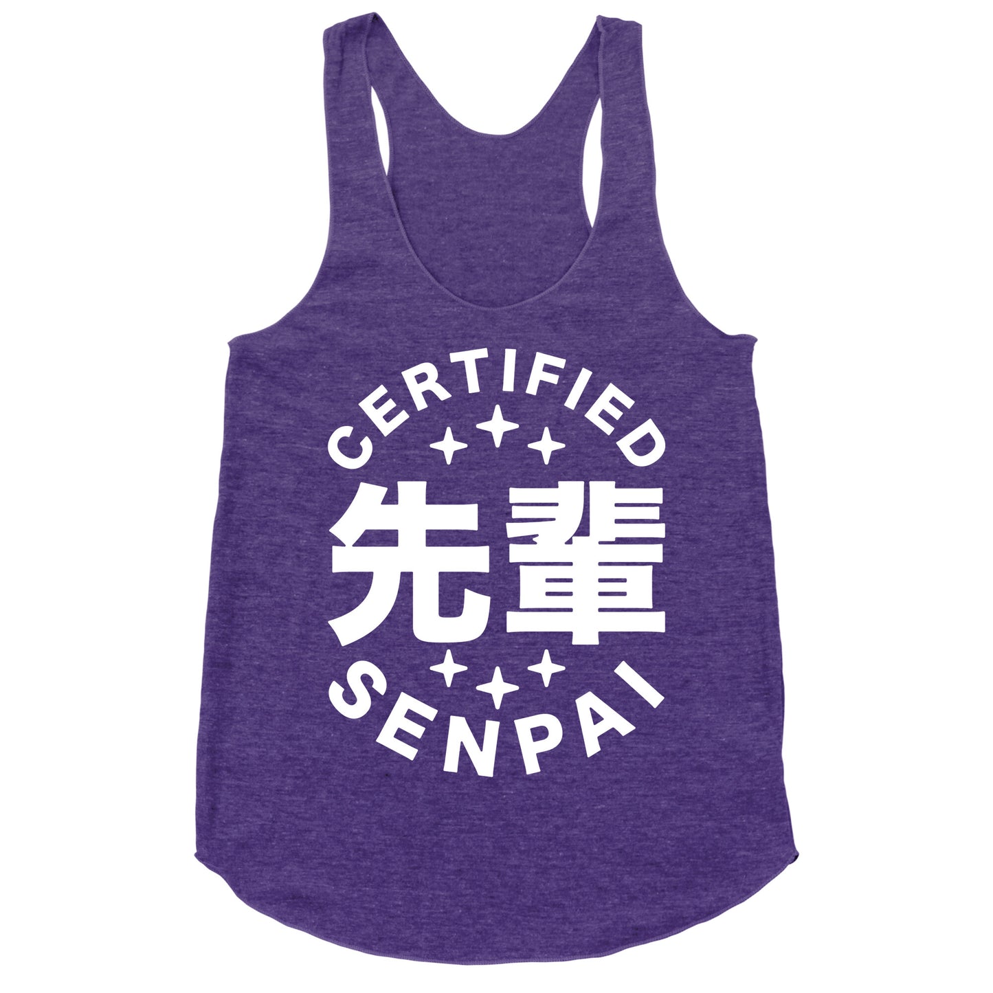 Certified Senpai Racerback Tank