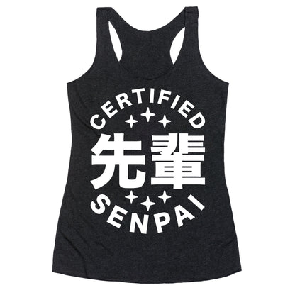 Certified Senpai Racerback Tank