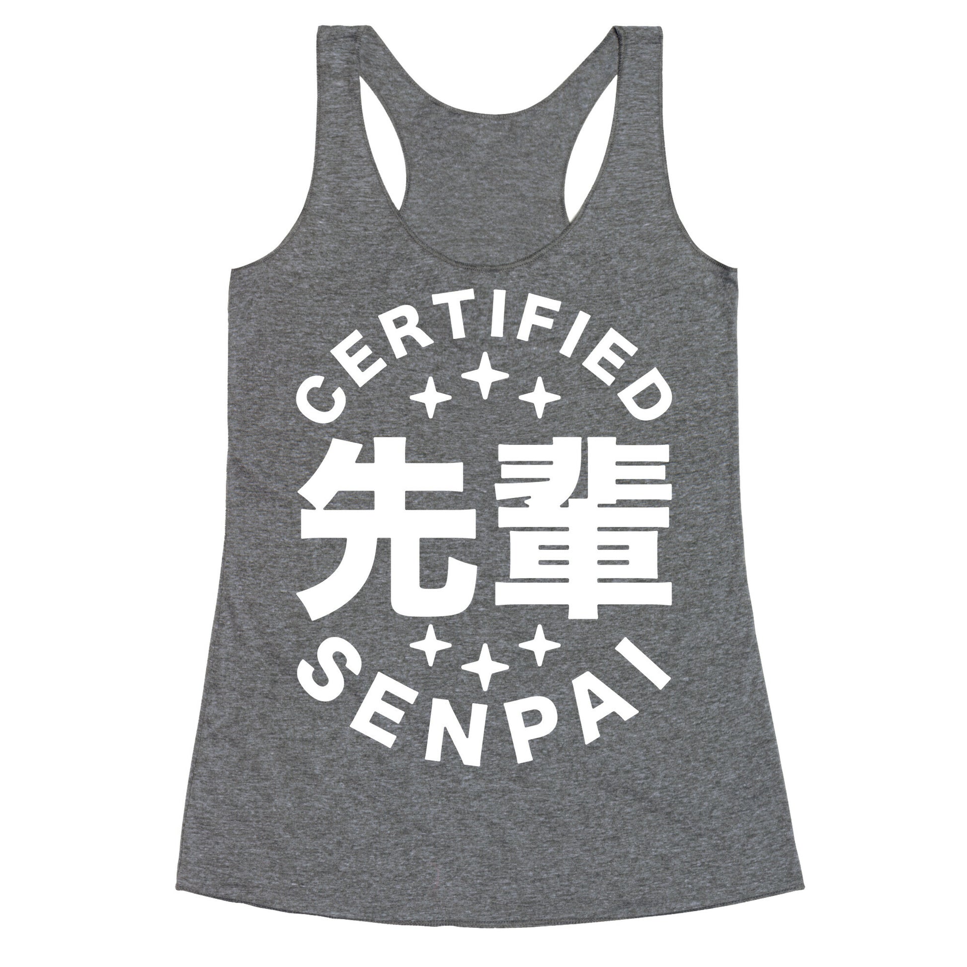 Certified Senpai Racerback Tank