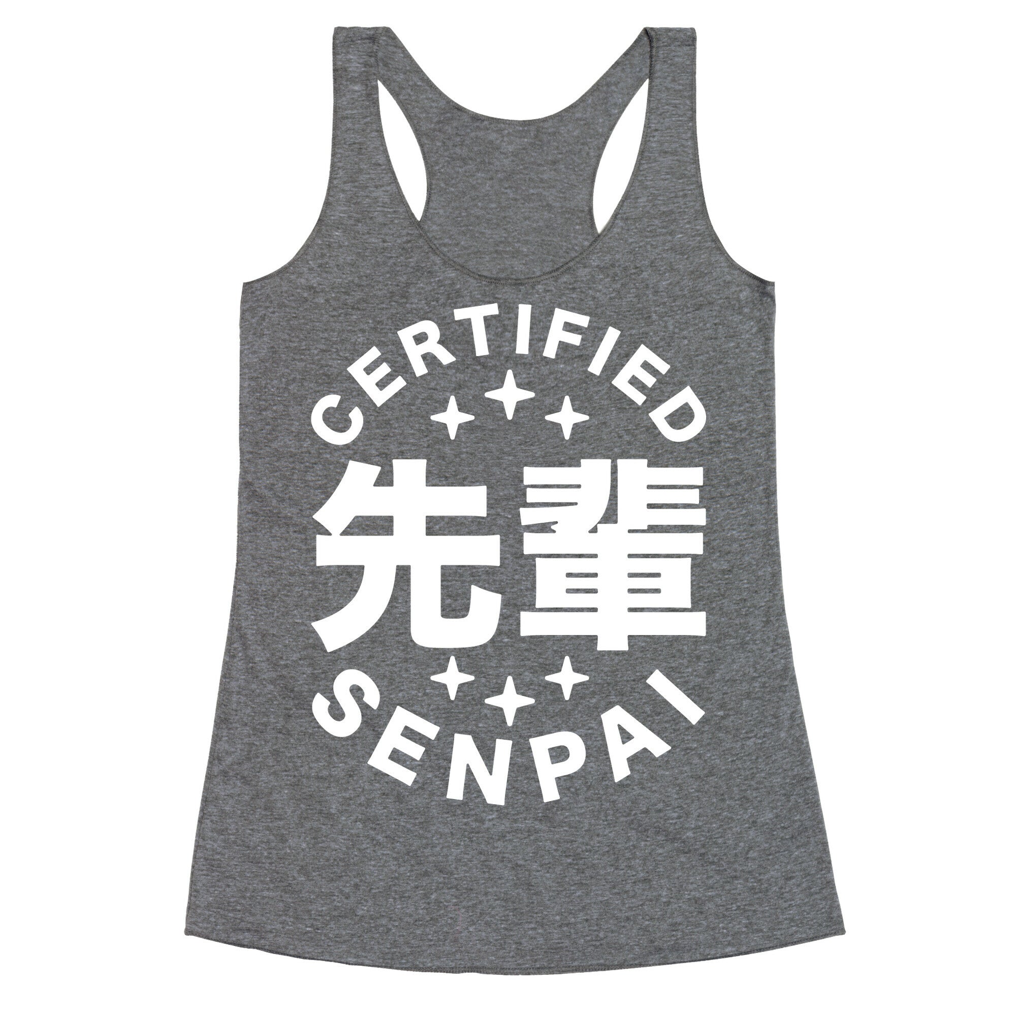 Certified Senpai Racerback Tank