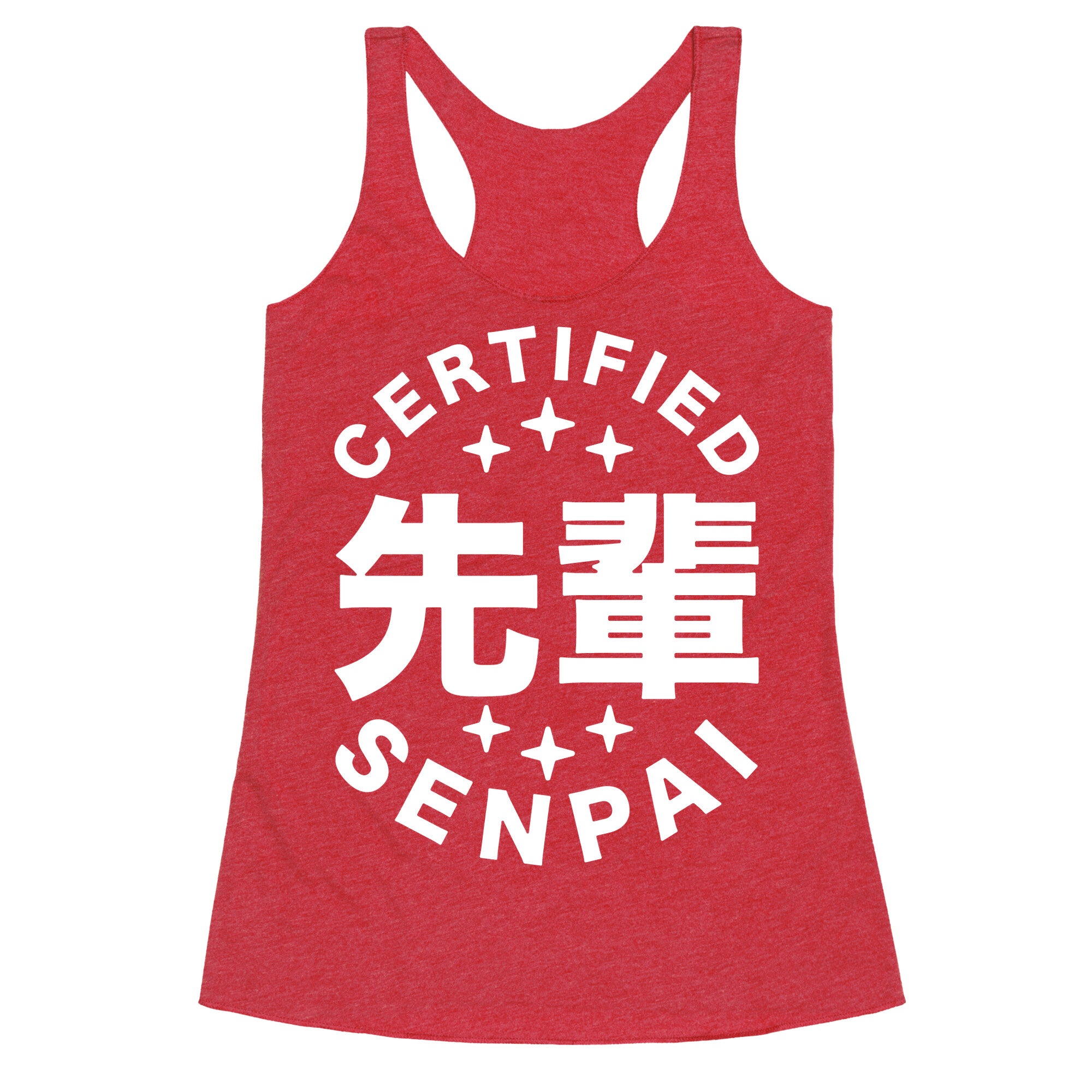 Certified Senpai Racerback Tank