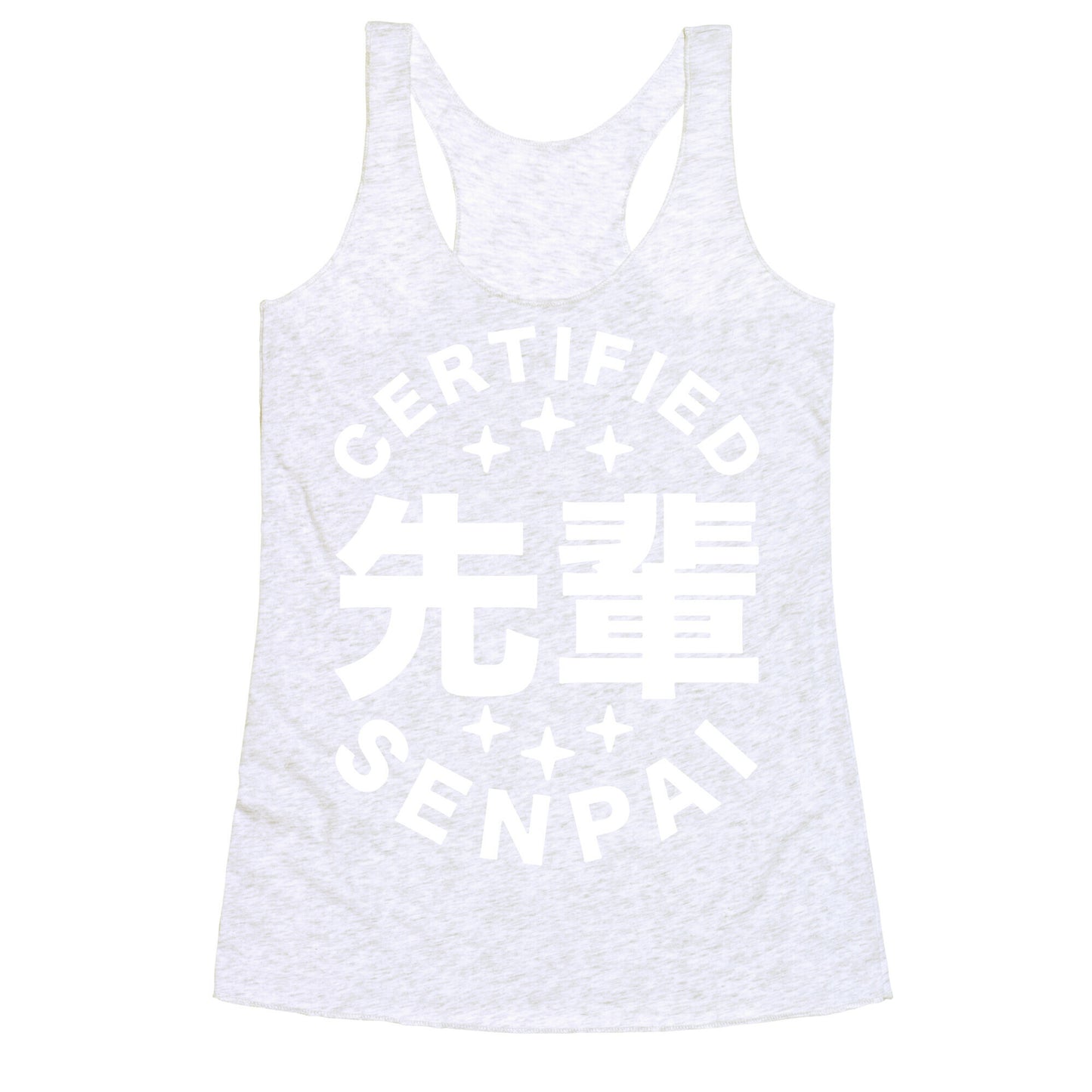 Certified Senpai Racerback Tank