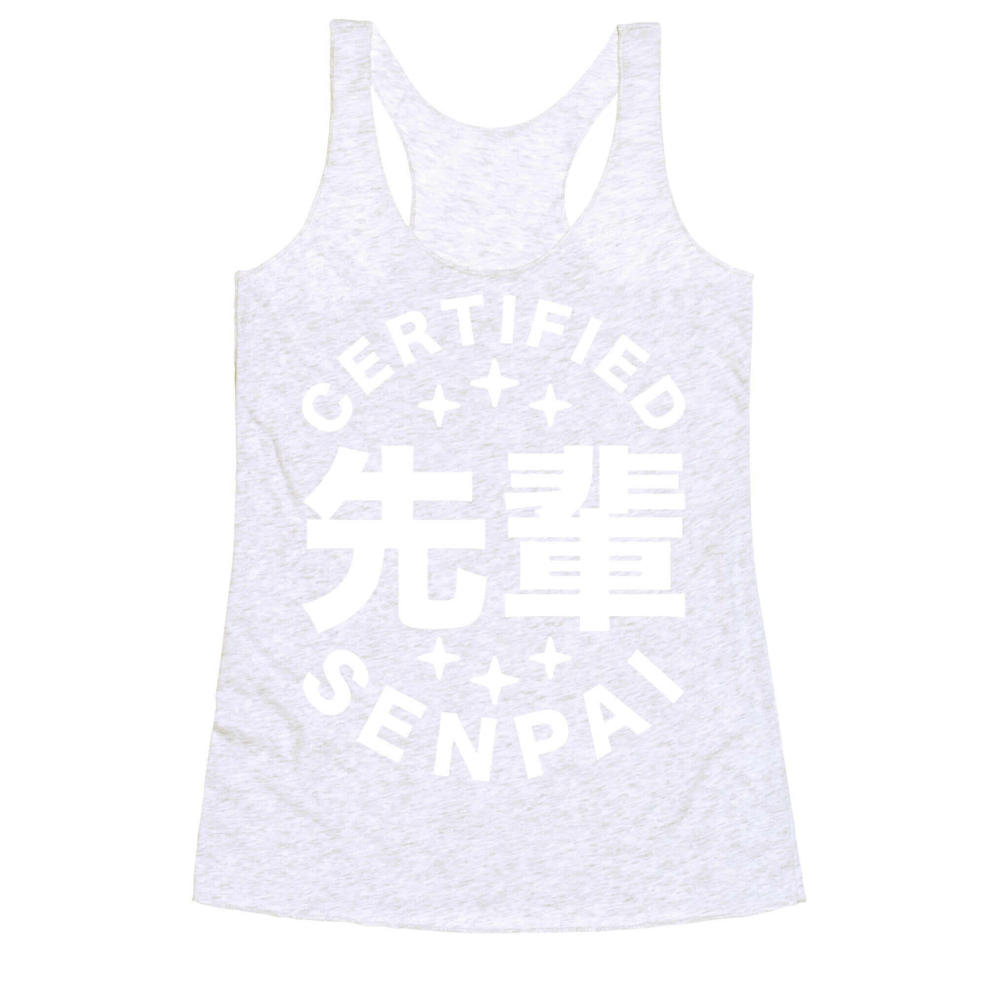 Certified Senpai Racerback Tank