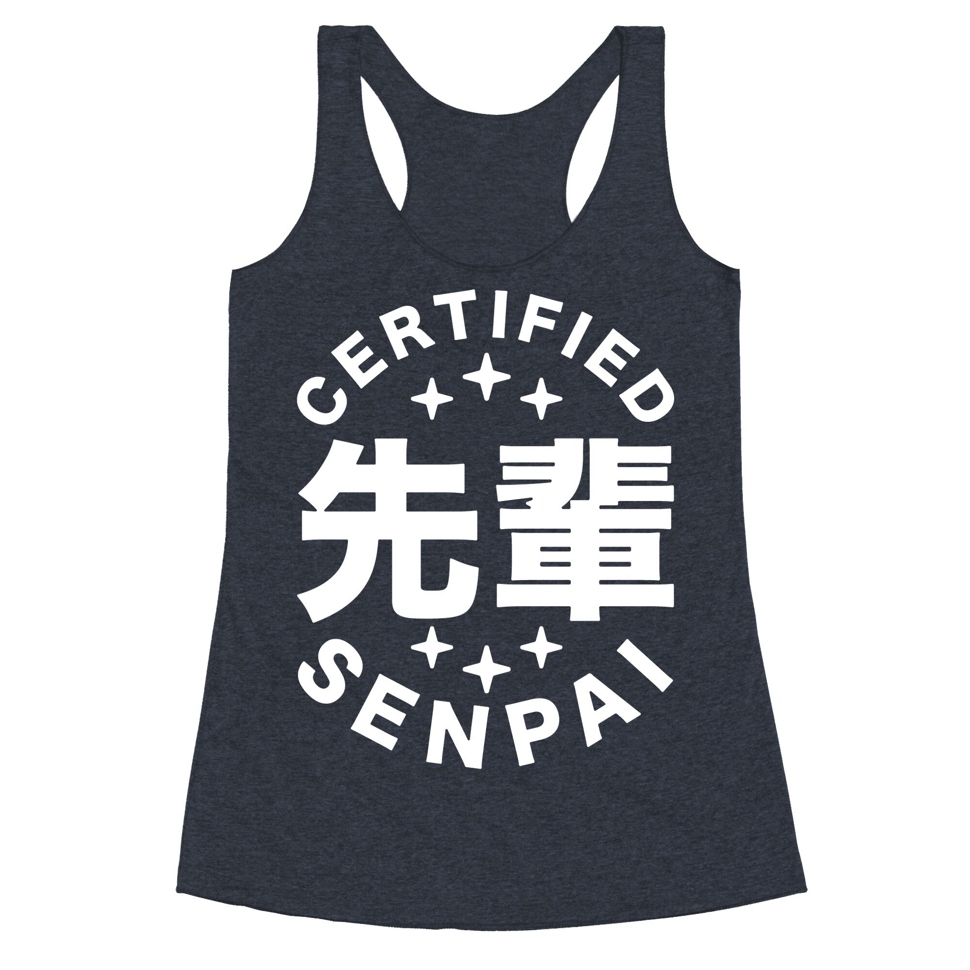 Certified Senpai Racerback Tank