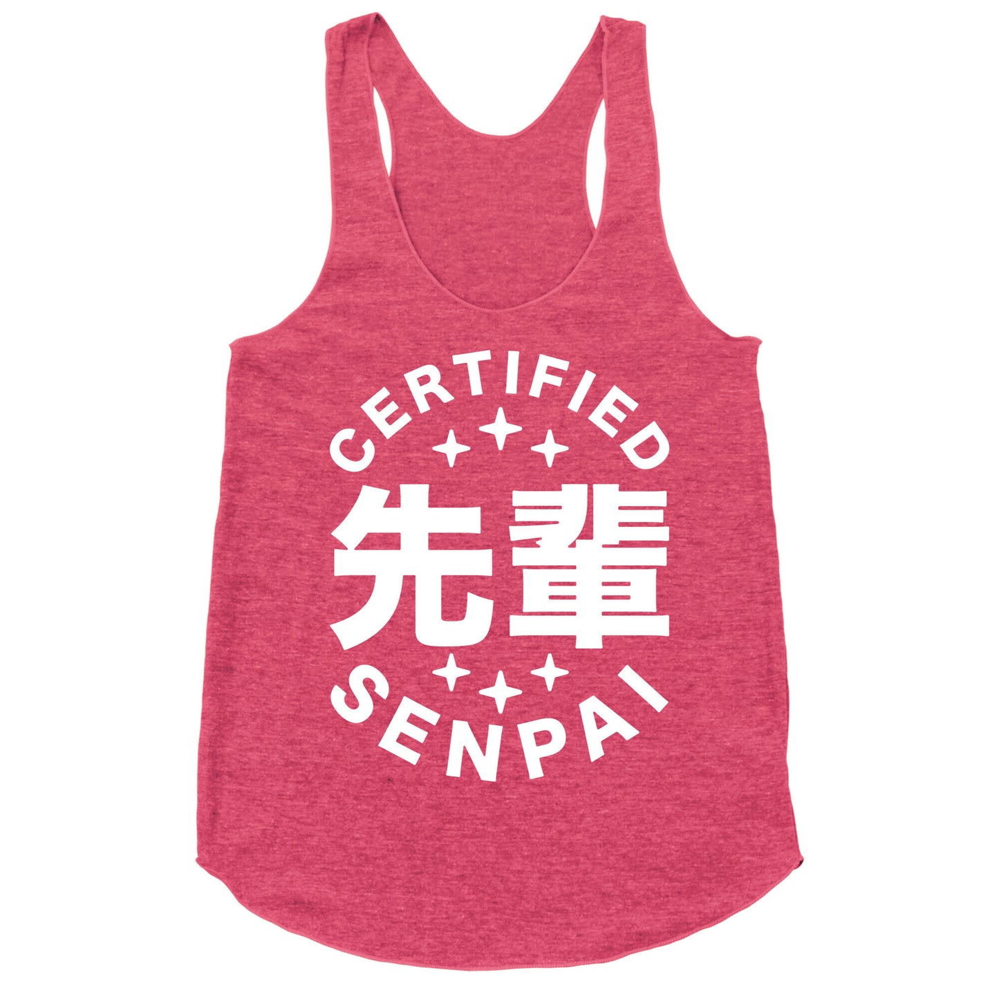 Certified Senpai Racerback Tank
