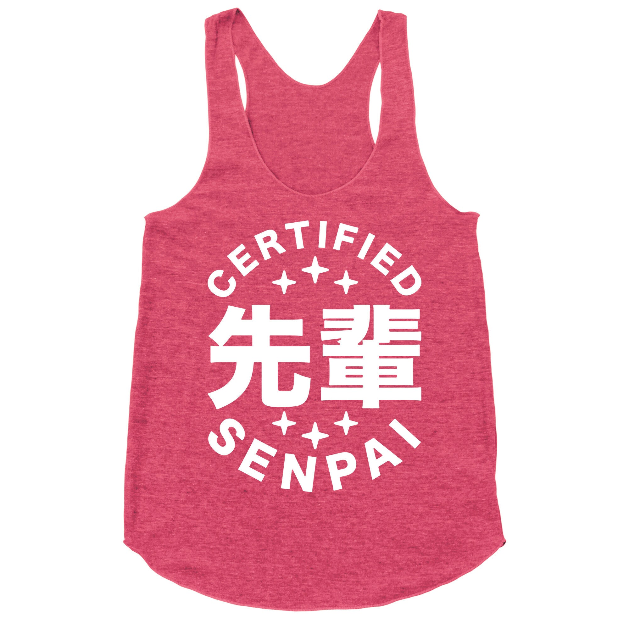 Certified Senpai Racerback Tank
