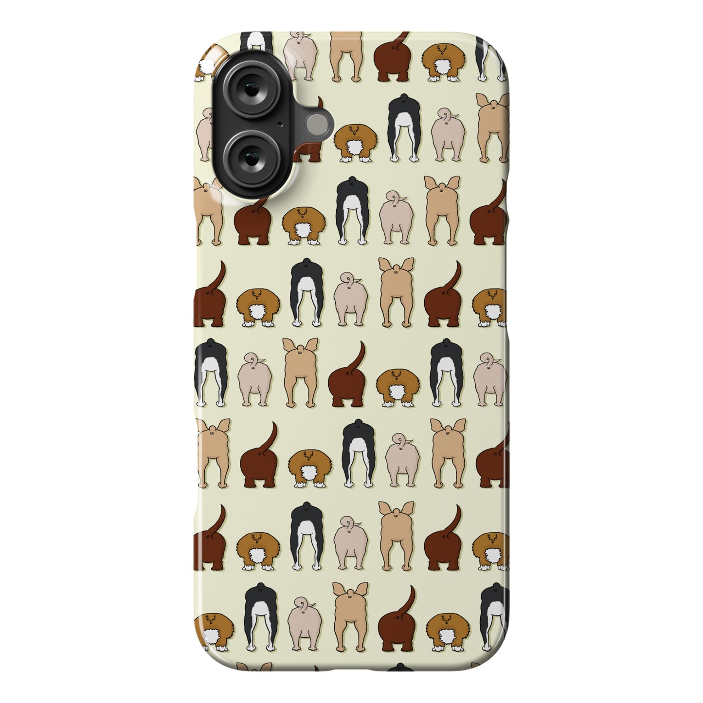 Dog Butt Pattern Phone Case