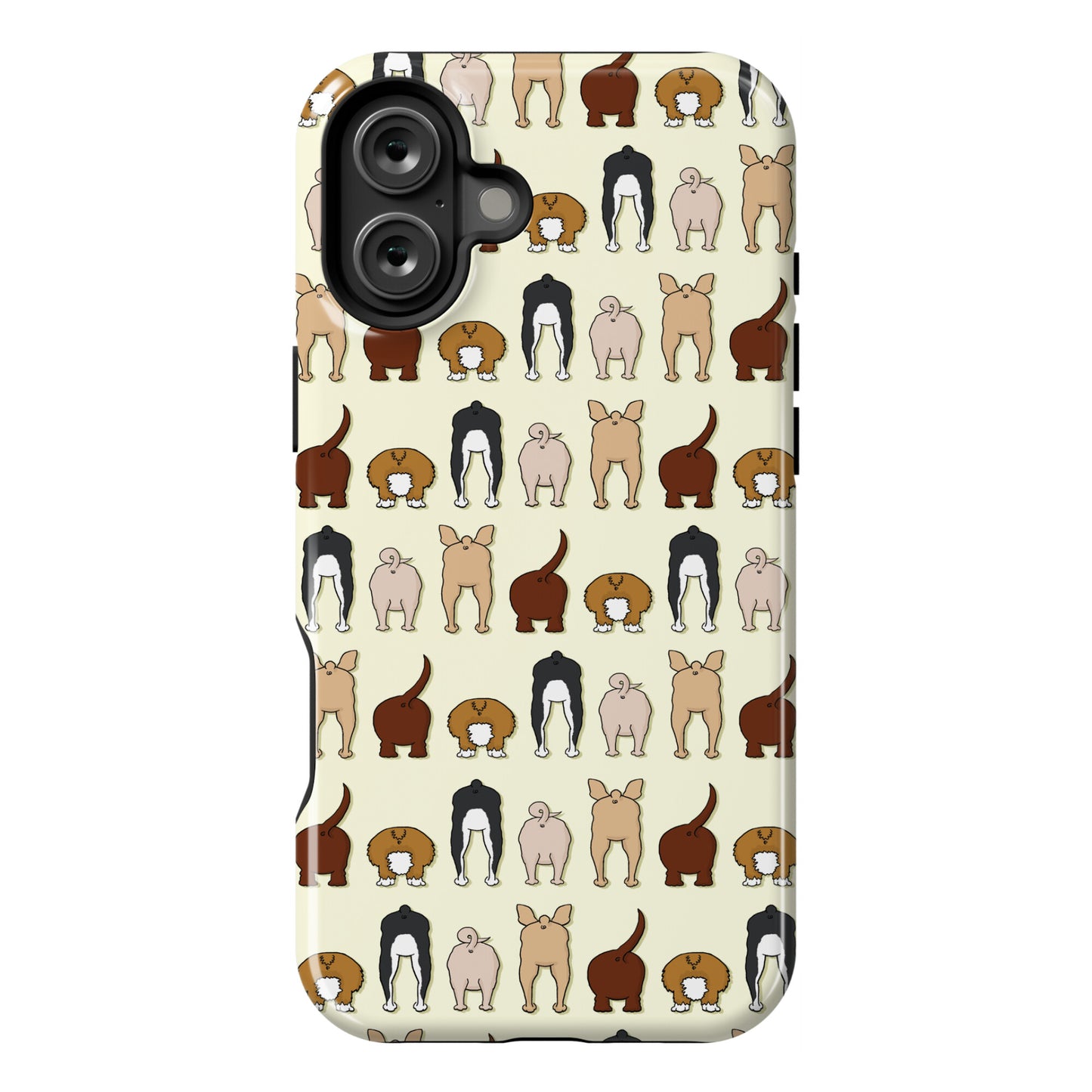 Dog Butt Pattern Phone Case