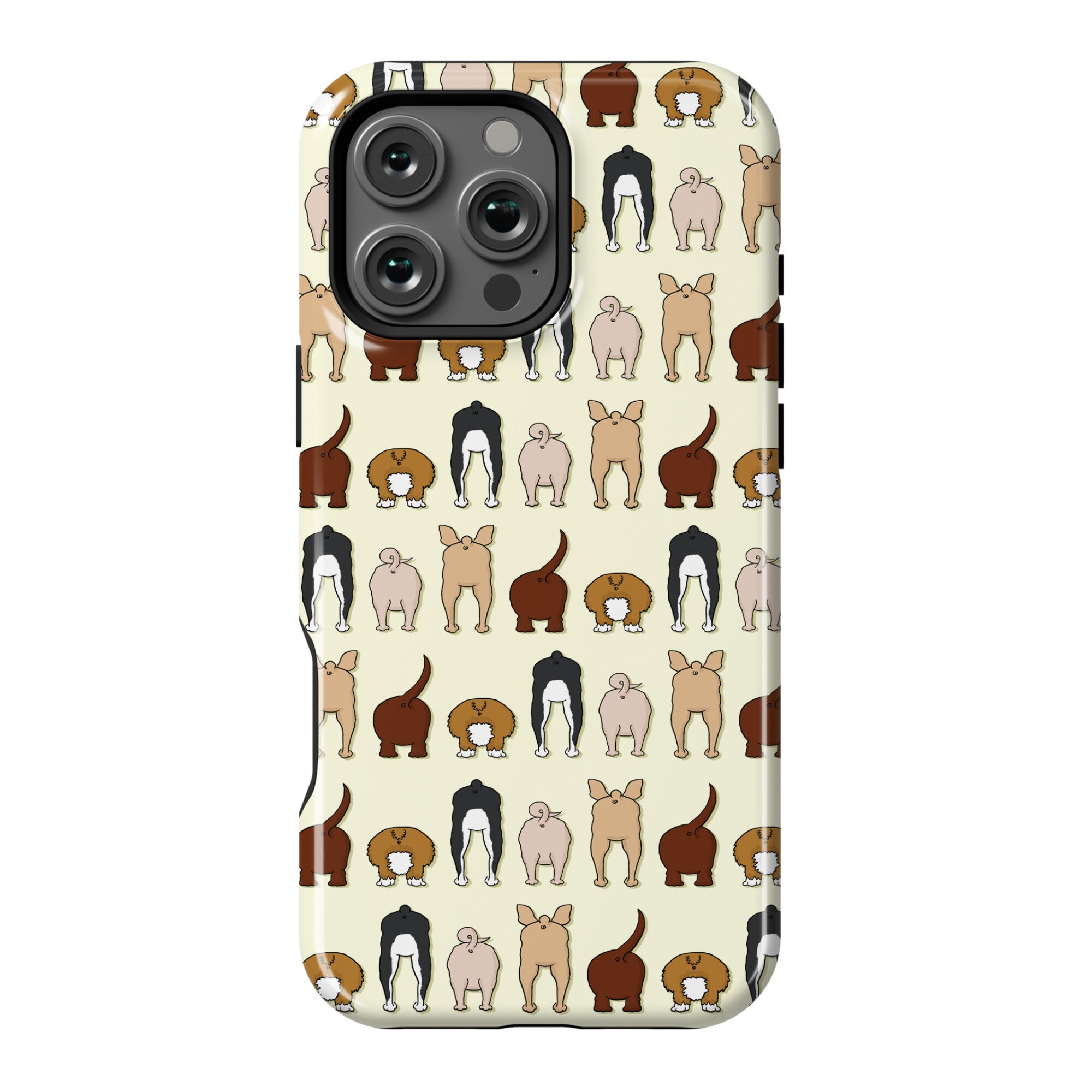 Dog Butt Pattern Phone Case