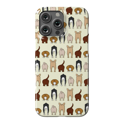 Dog Butt Pattern Phone Case