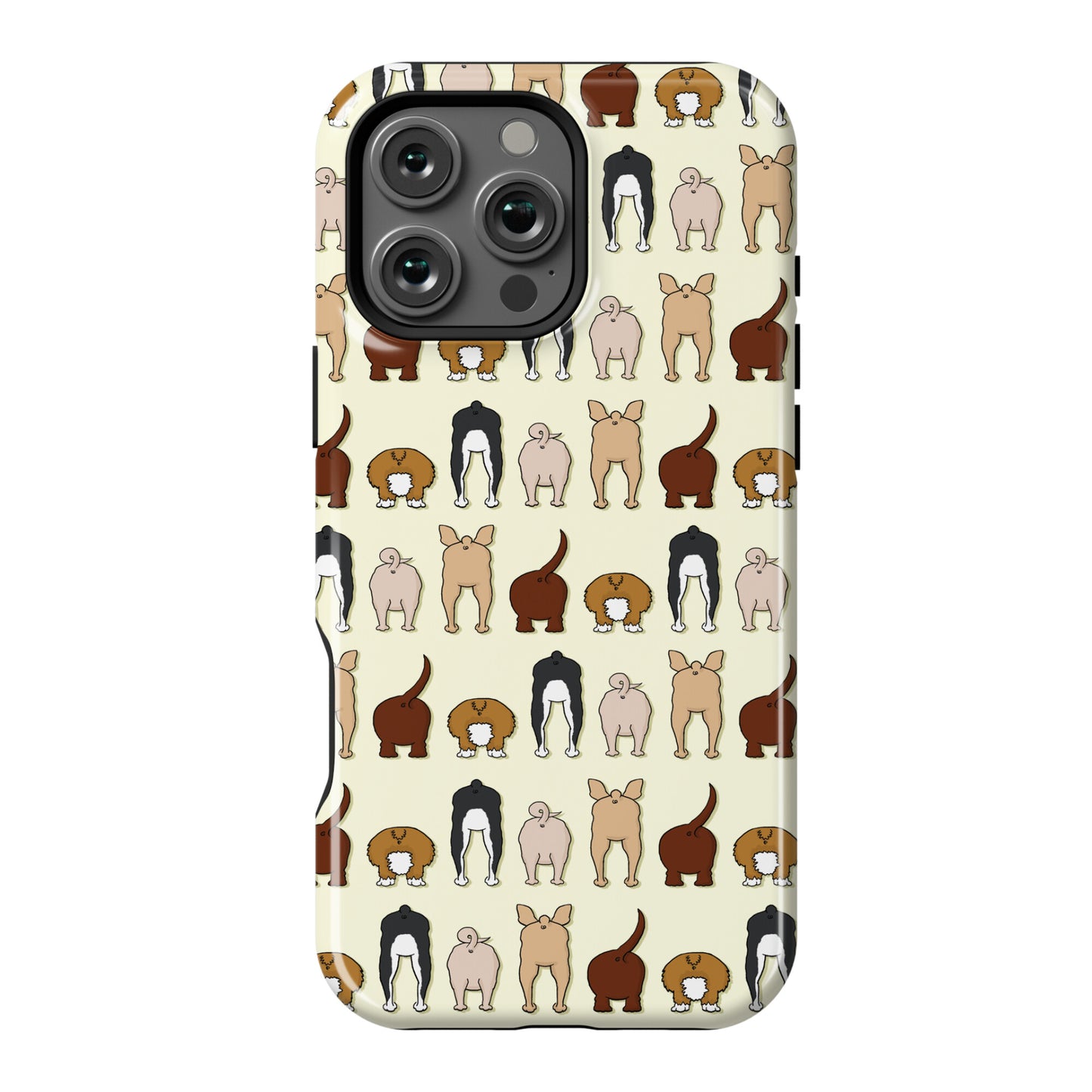 Dog Butt Pattern Phone Case