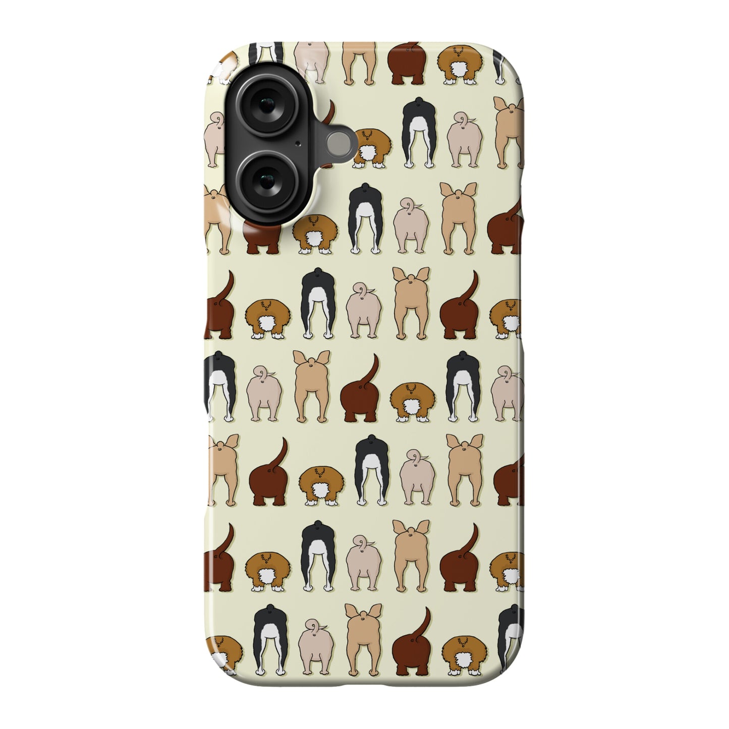 Dog Butt Pattern Phone Case