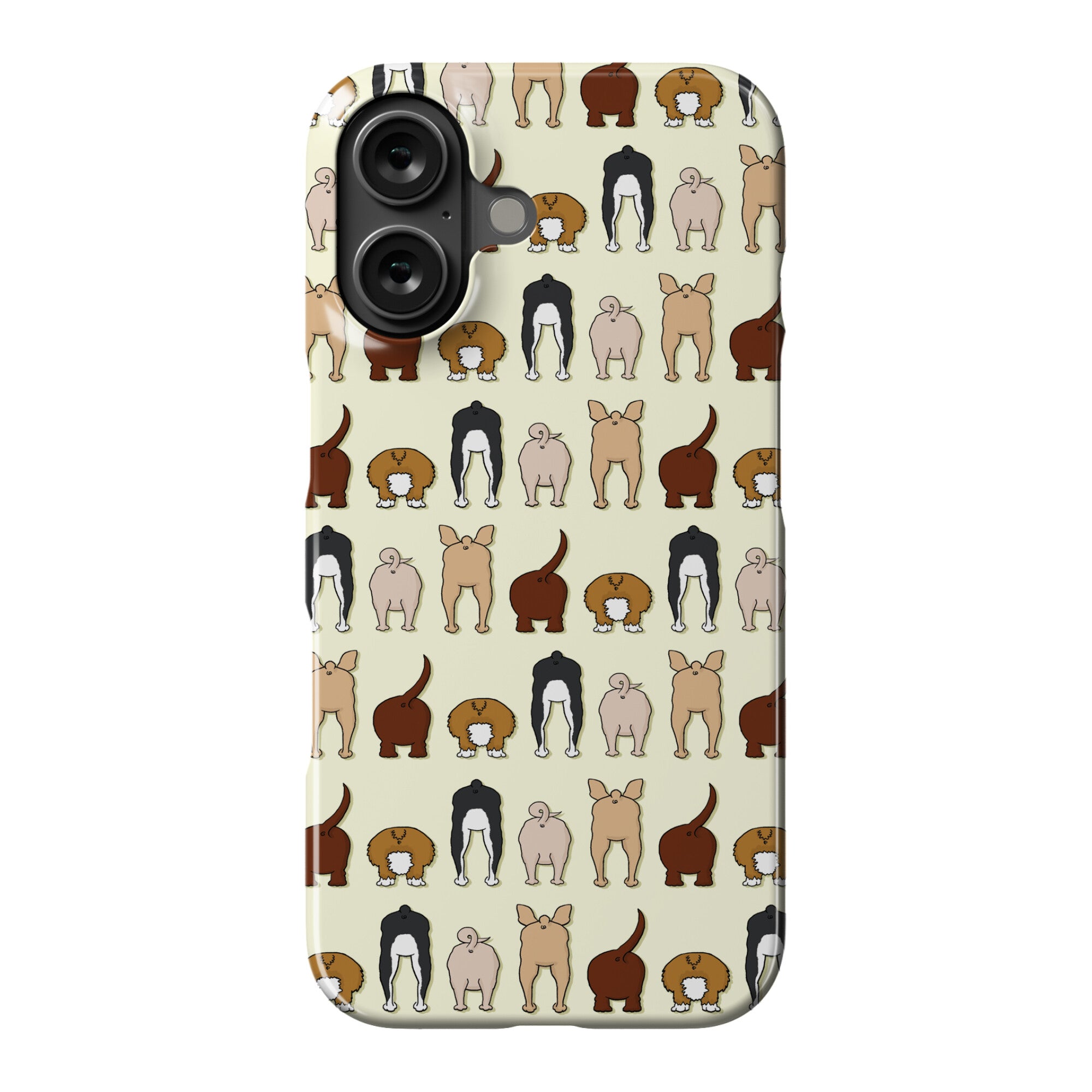 Dog Butt Pattern Phone Case