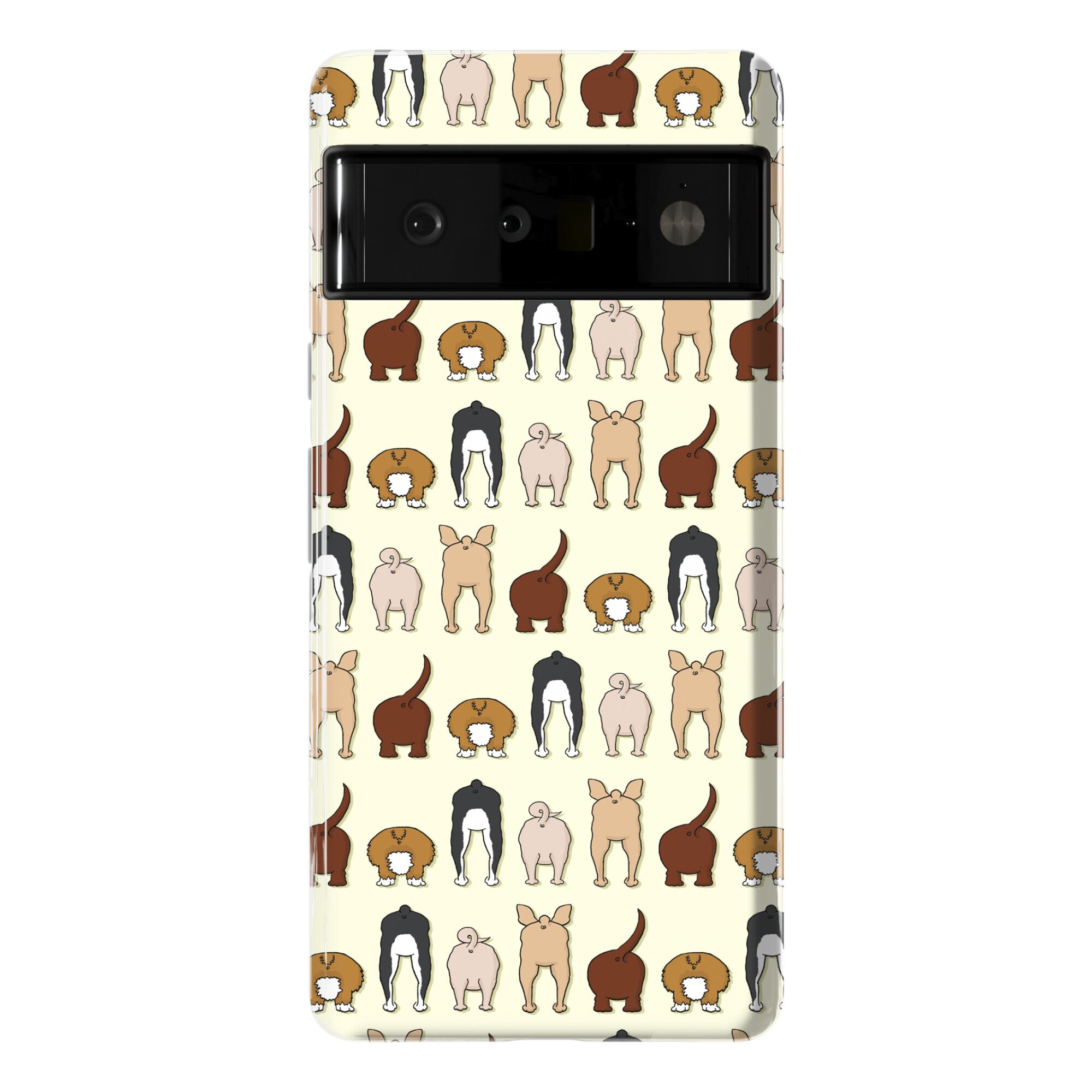 Dog Butt Pattern Phone Case