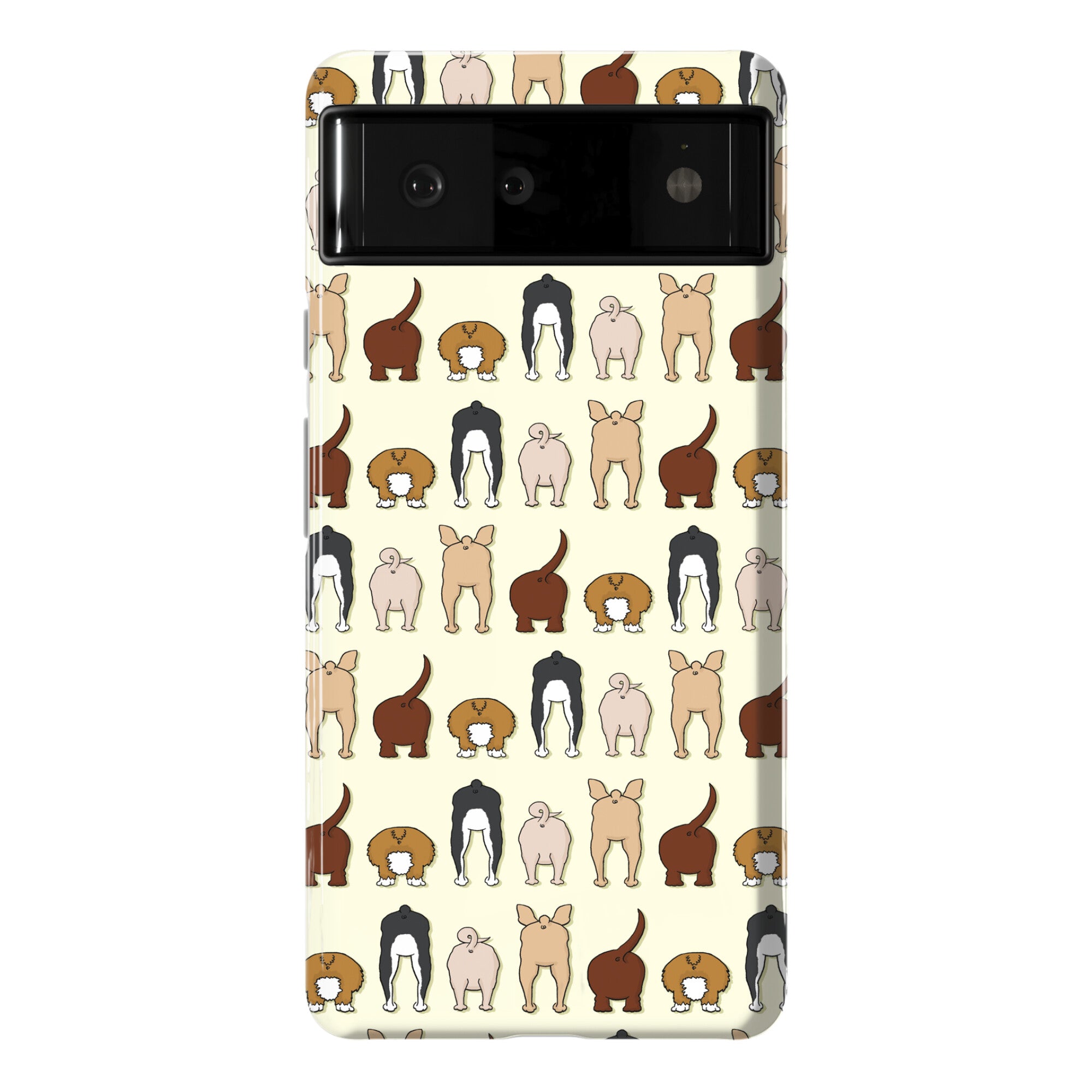 Dog Butt Pattern Phone Case